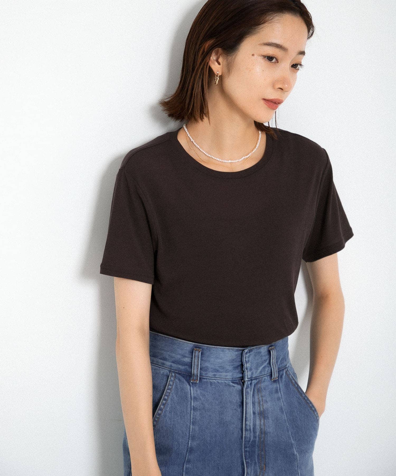 身長：159cm サイズ：one