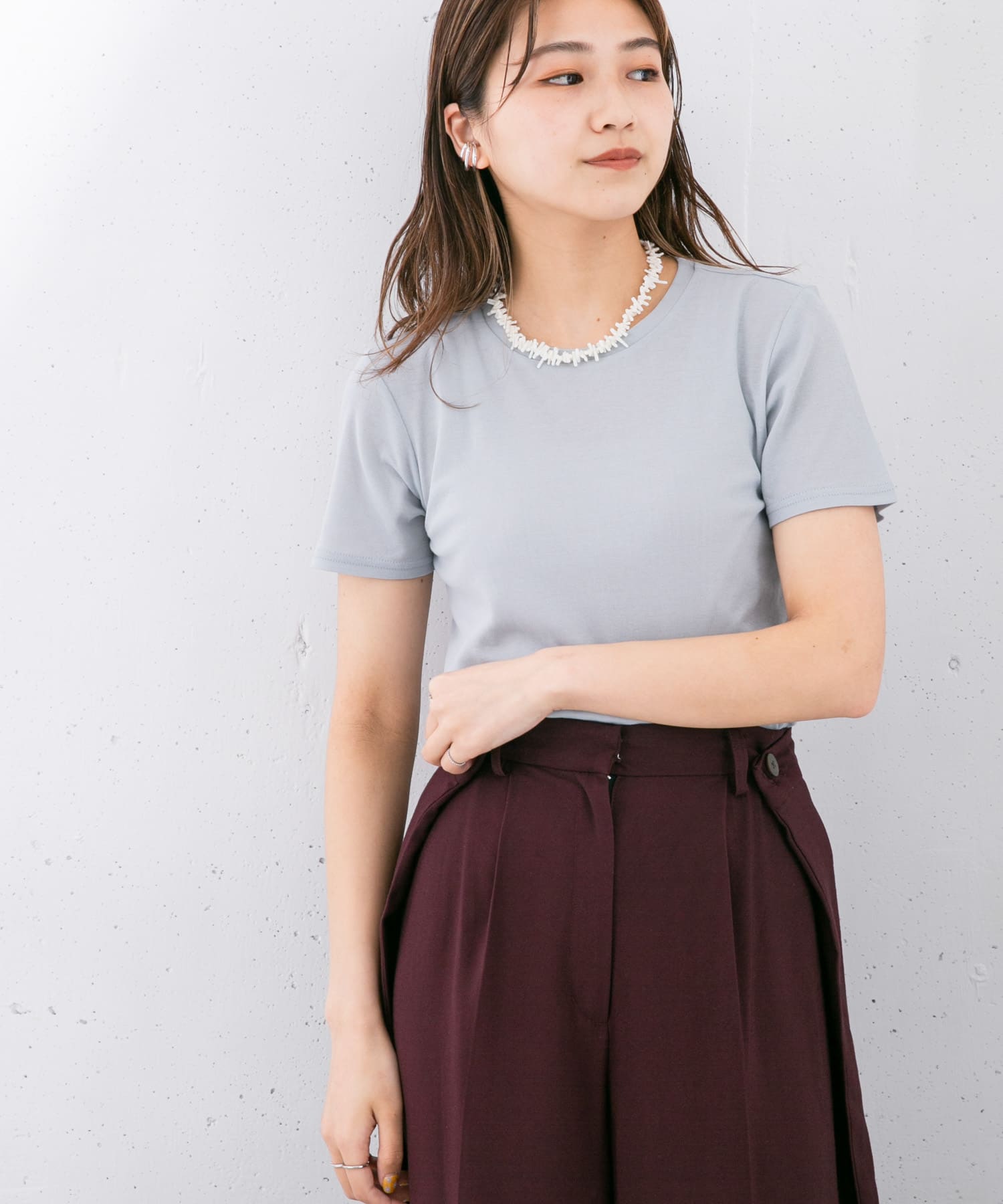 身長：165cm サイズ：one