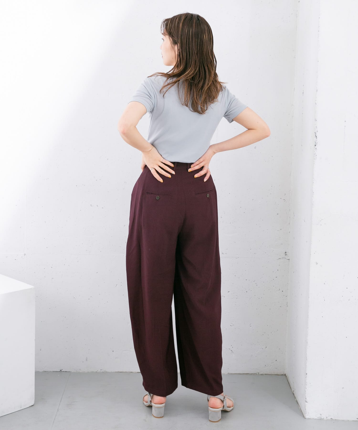 身長：165cm サイズ：one