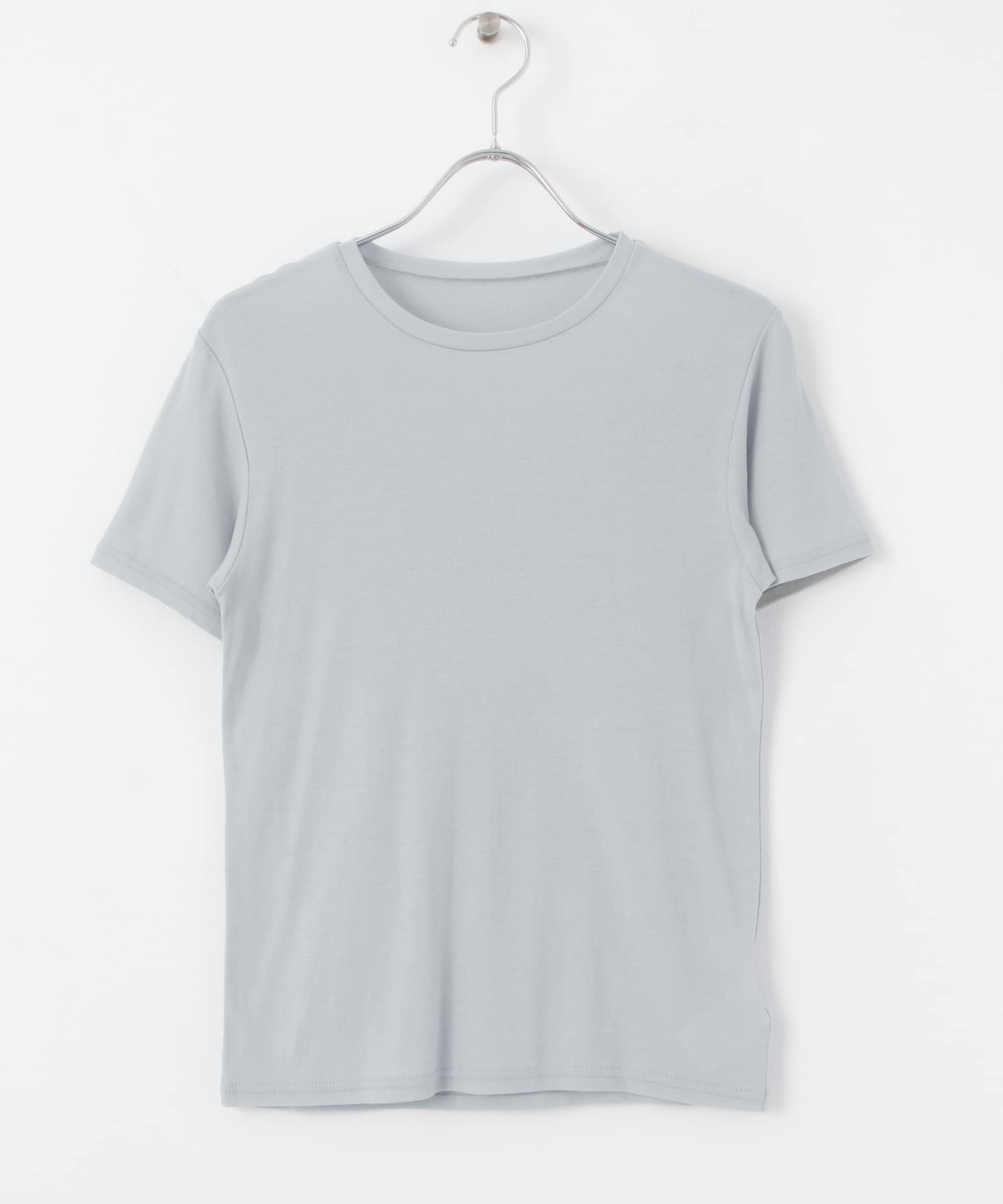 コンパクトベーシックTシャツ BLUE one