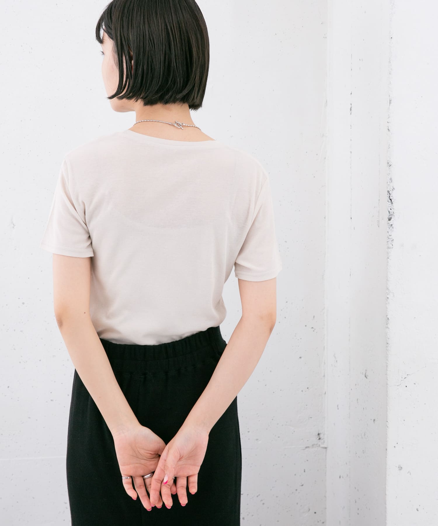 身長：160cm サイズ：one