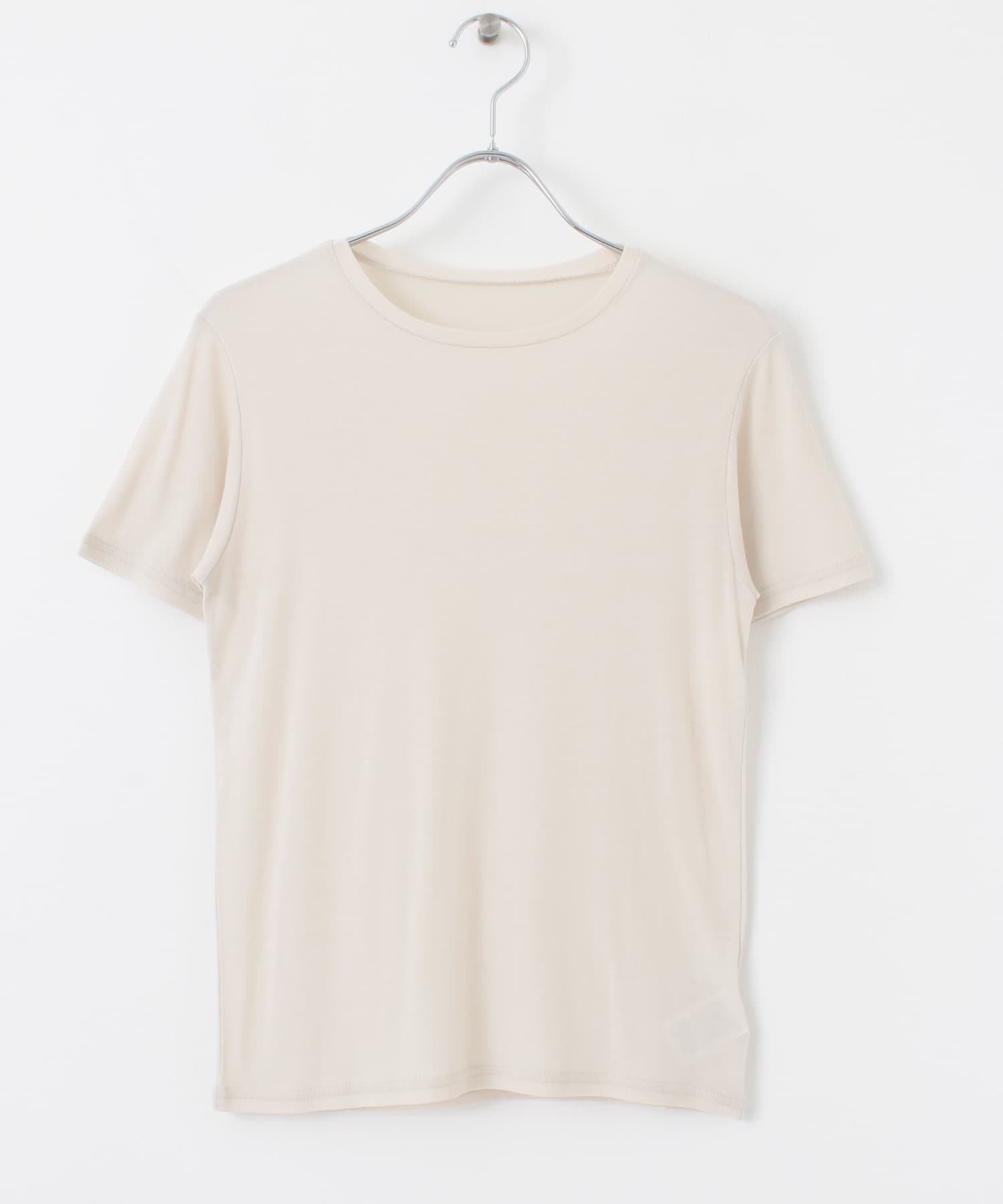 コンパクトベーシックTシャツ IVORY one