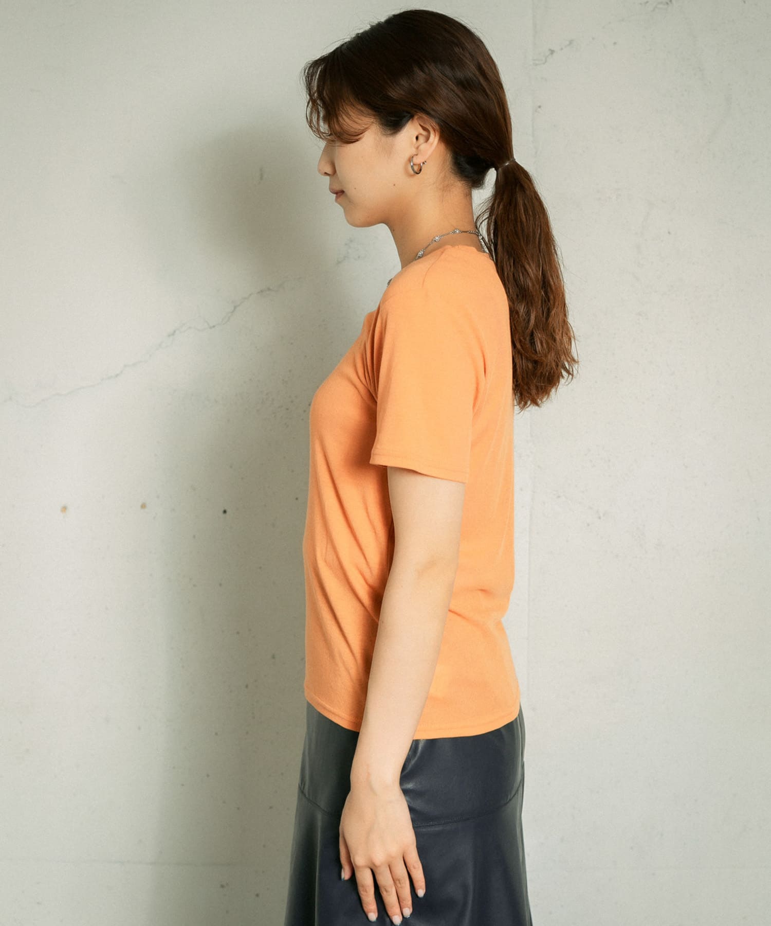 身長：165cm サイズ：one