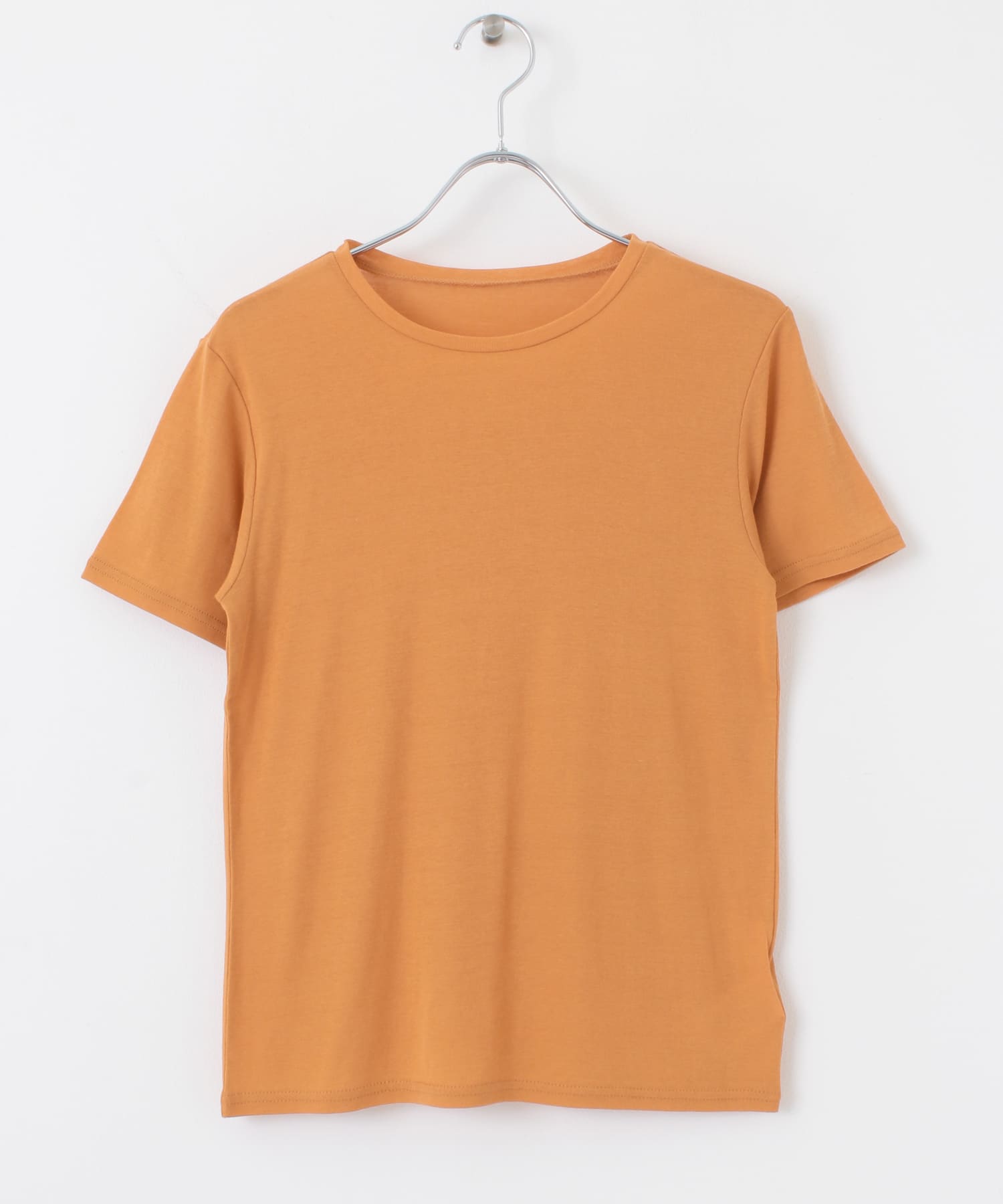 コンパクトベーシックTシャツ ORANGE one