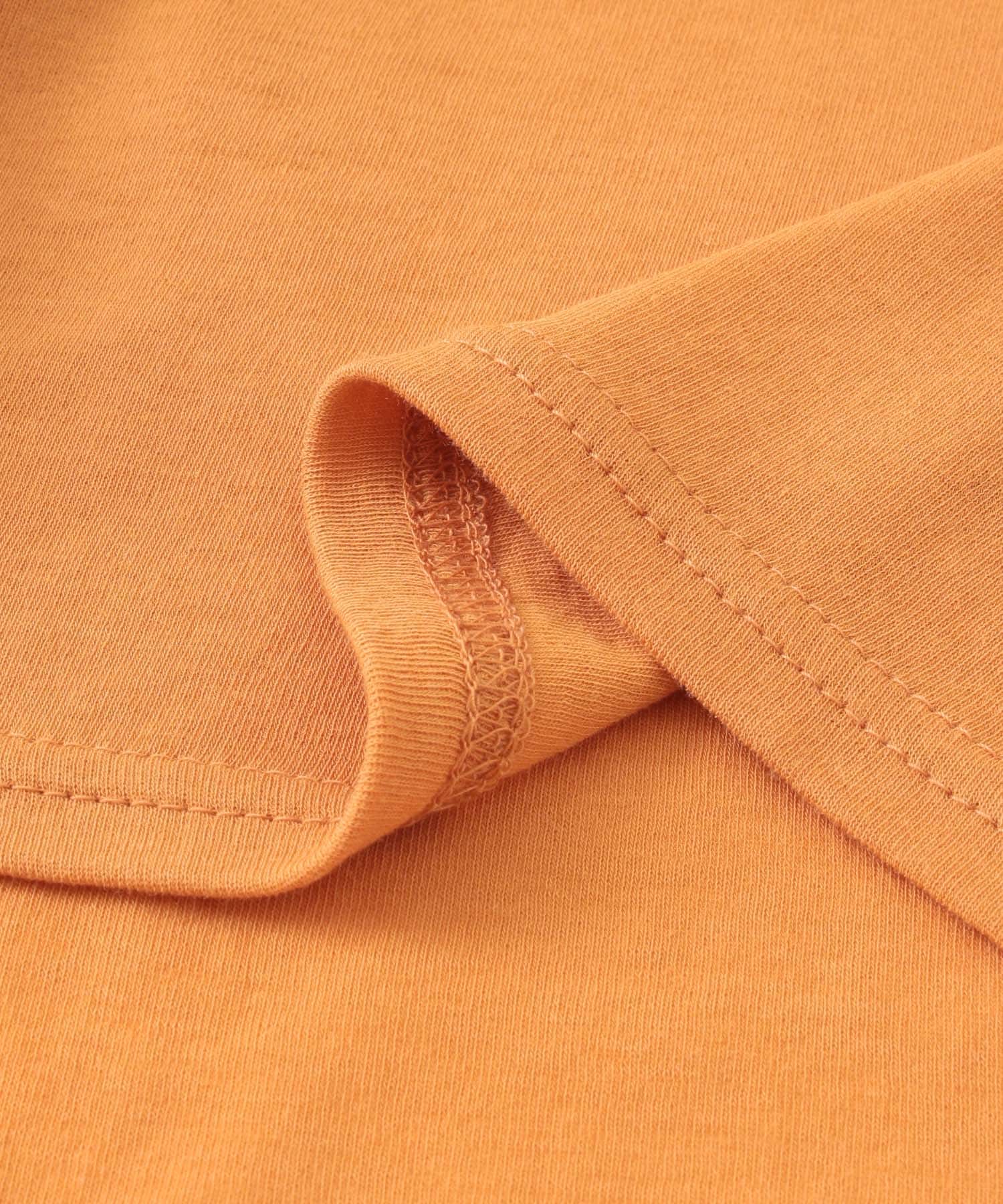 コンパクトベーシックTシャツ ORANGE one