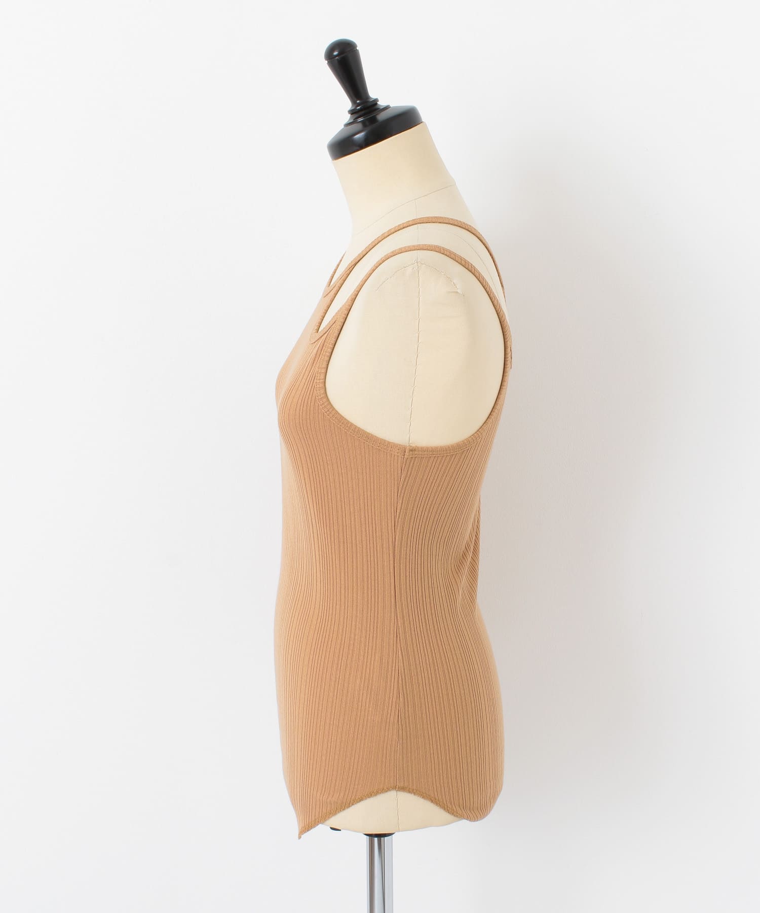 アシメネックタンクトップ ORG BROWN one