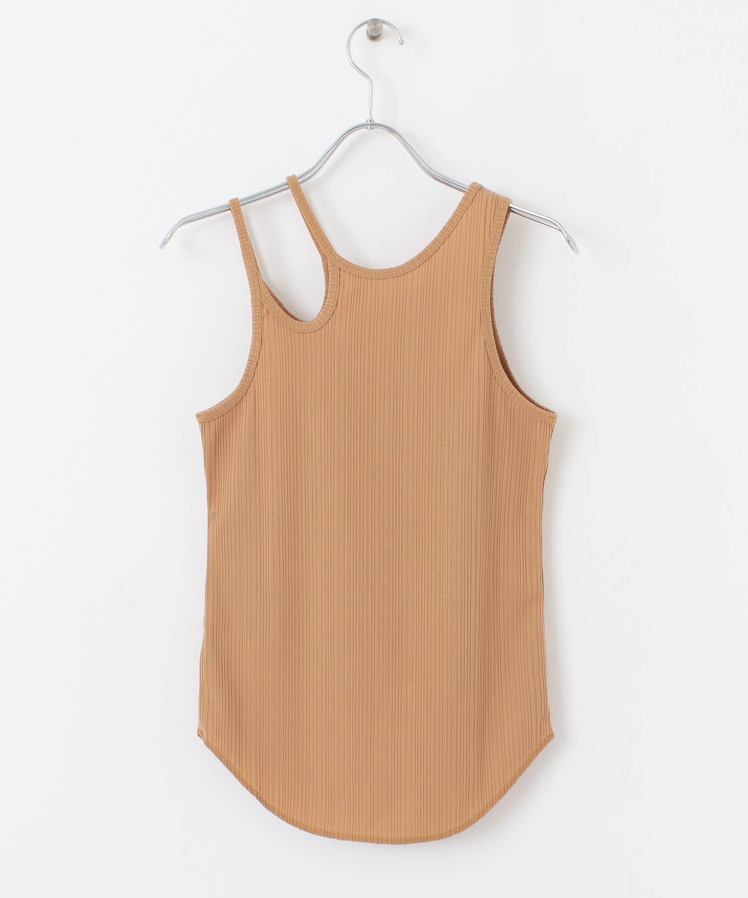 アシメネックタンクトップ ORG BROWN one