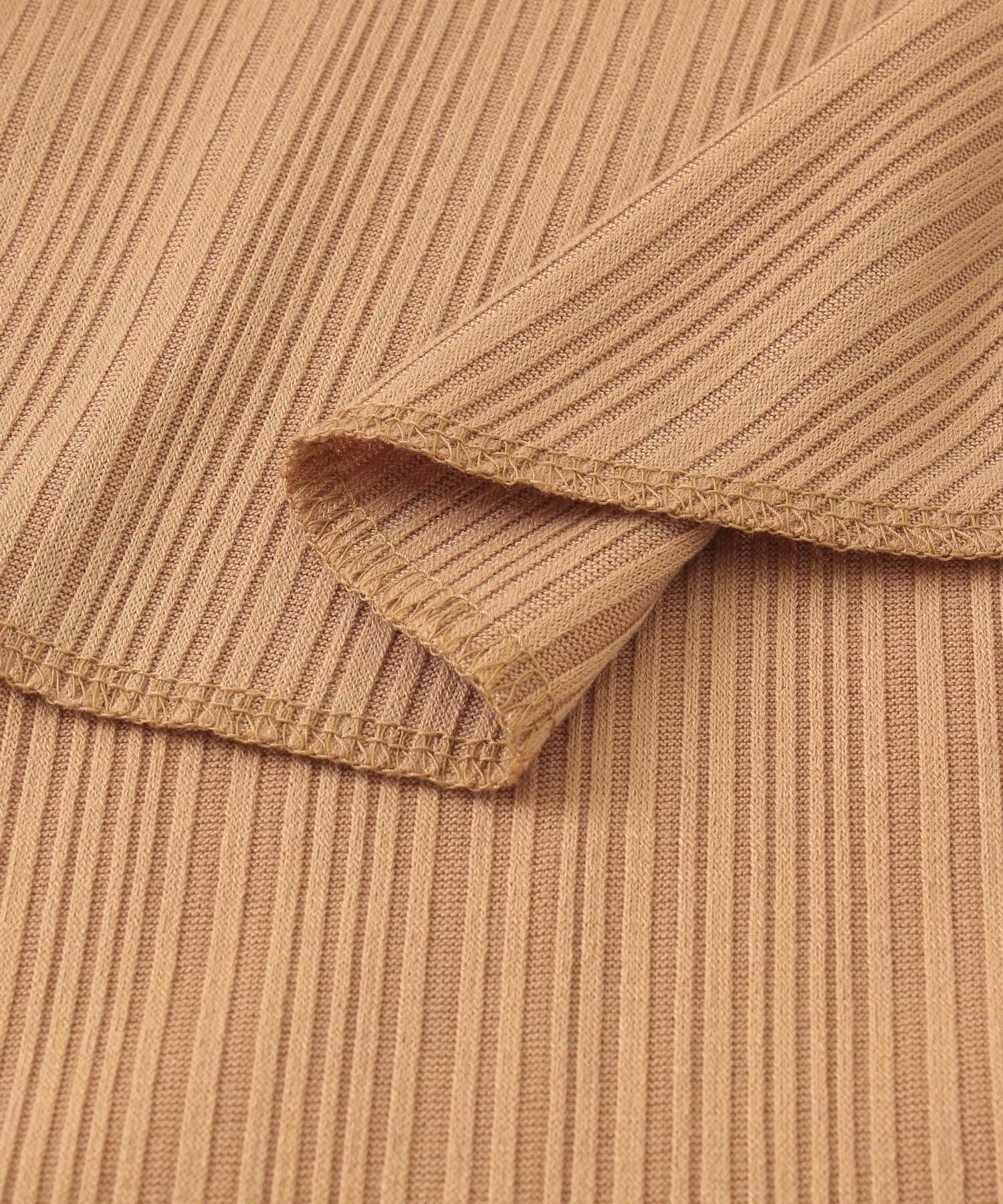 アシメネックタンクトップ ORG BROWN one