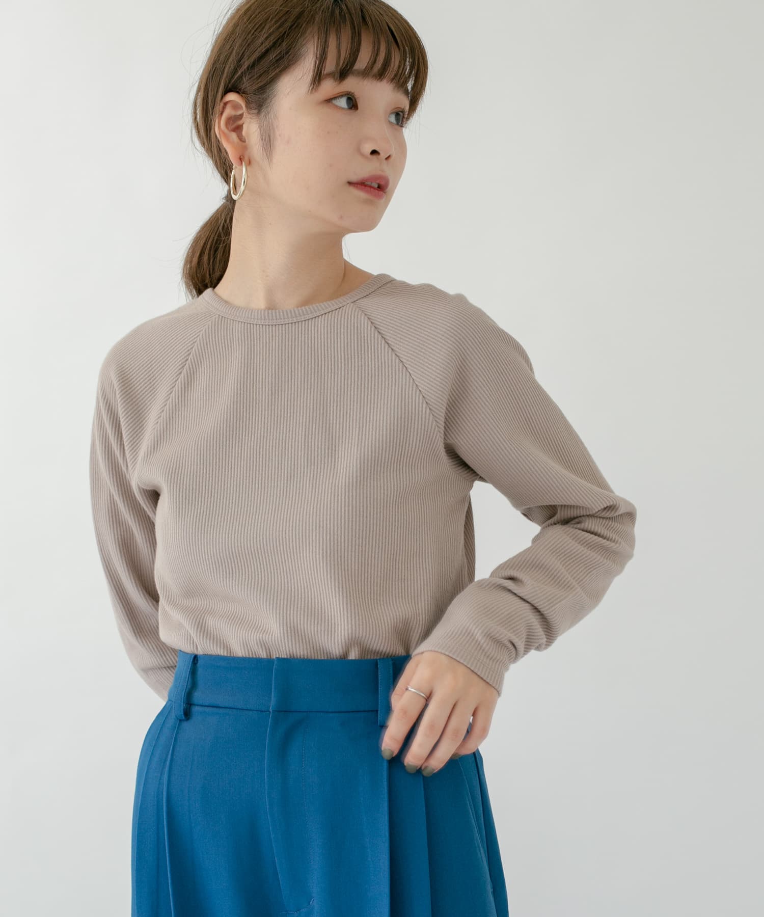 身長：160cm サイズ：one