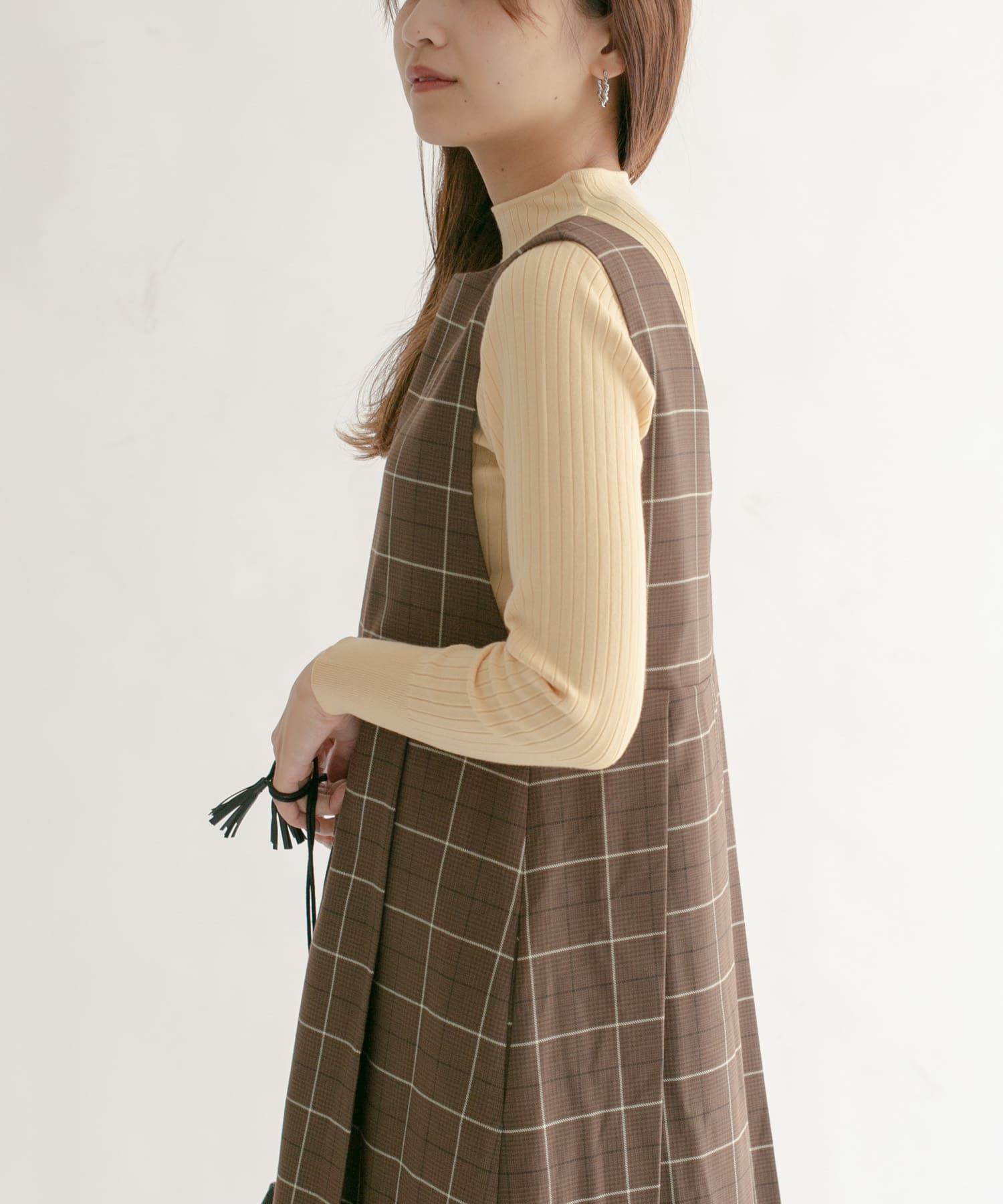 身長：165cm サイズ：one