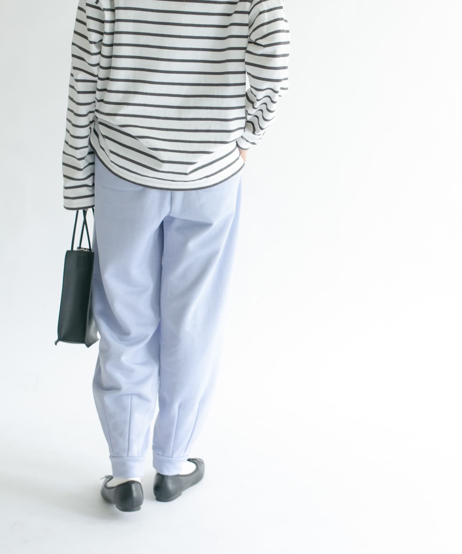 フィラメントスウェットパンツ LILAC one