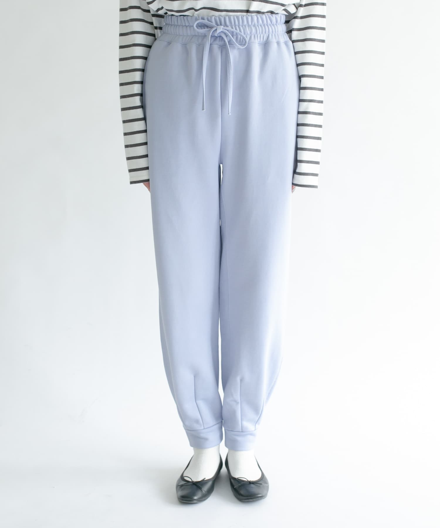 フィラメントスウェットパンツ LILAC one