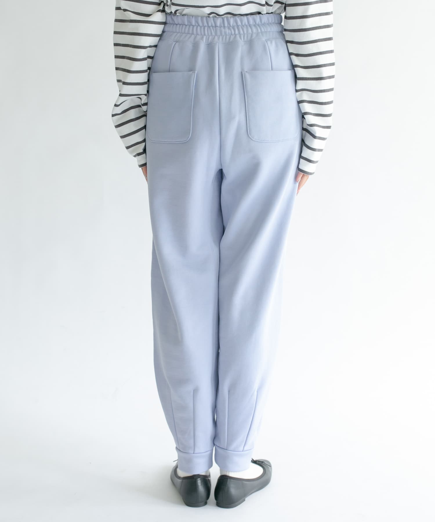フィラメントスウェットパンツ LILAC one