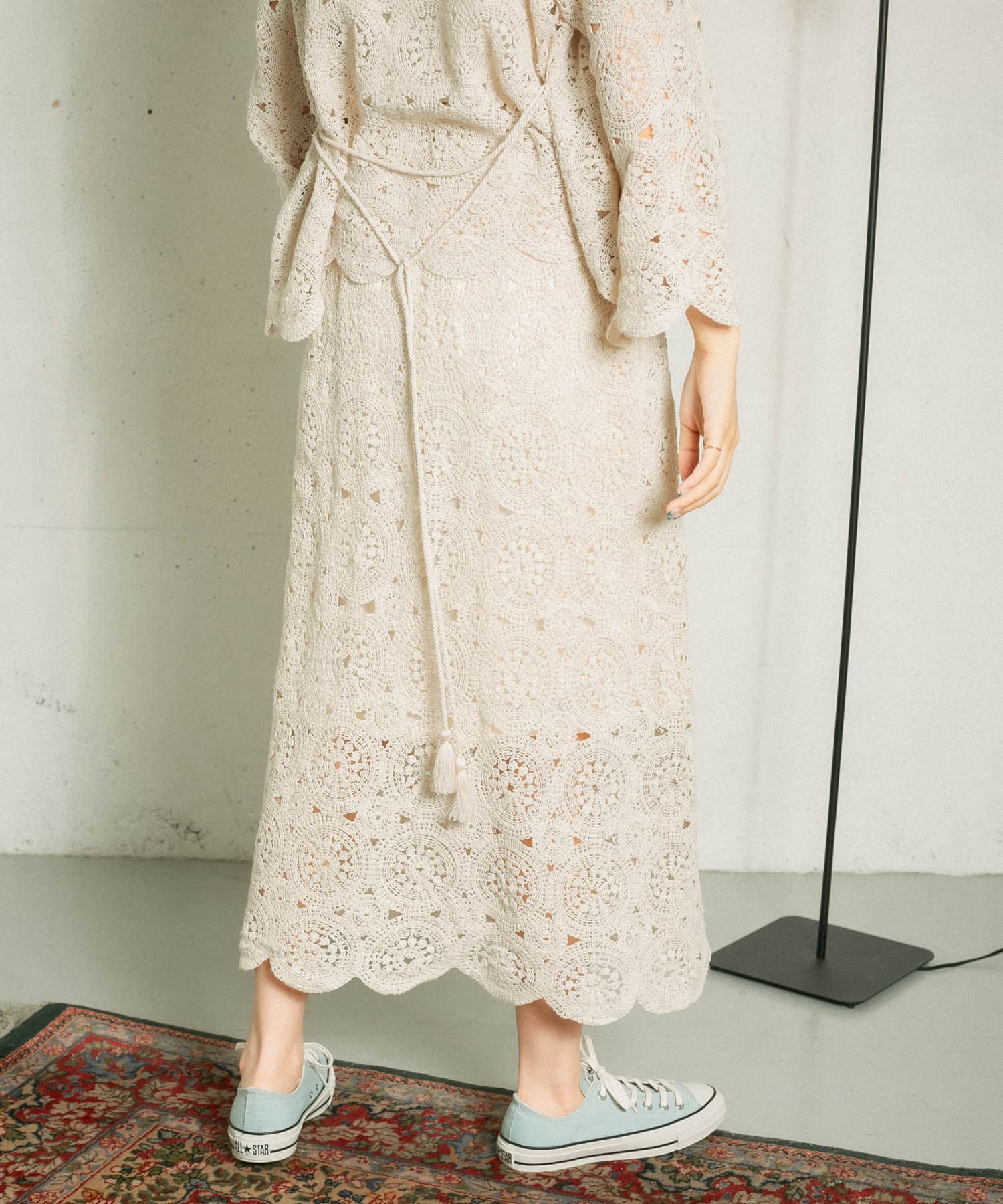 身長：165cm サイズ：one