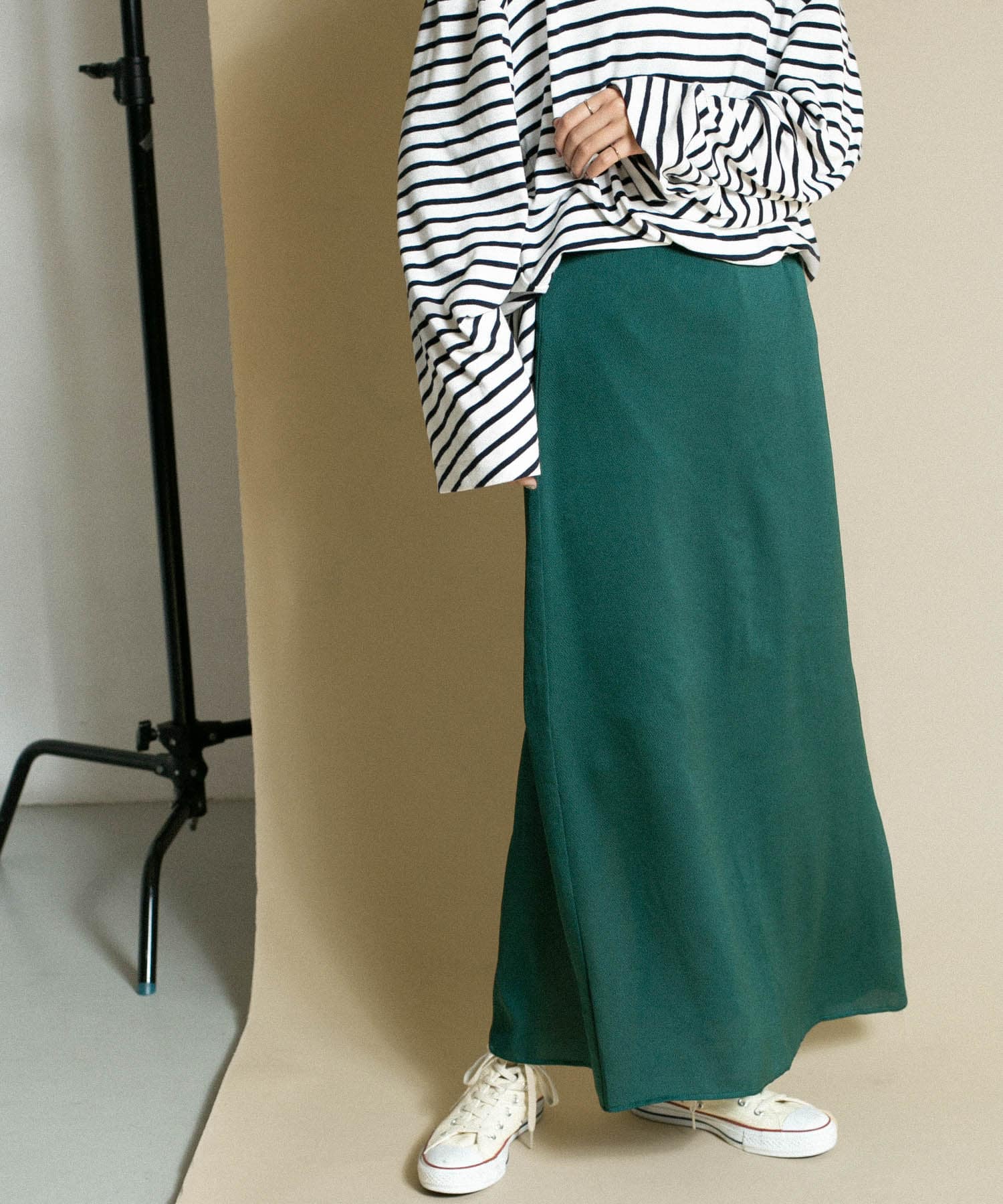 身長：165cm サイズ：one
