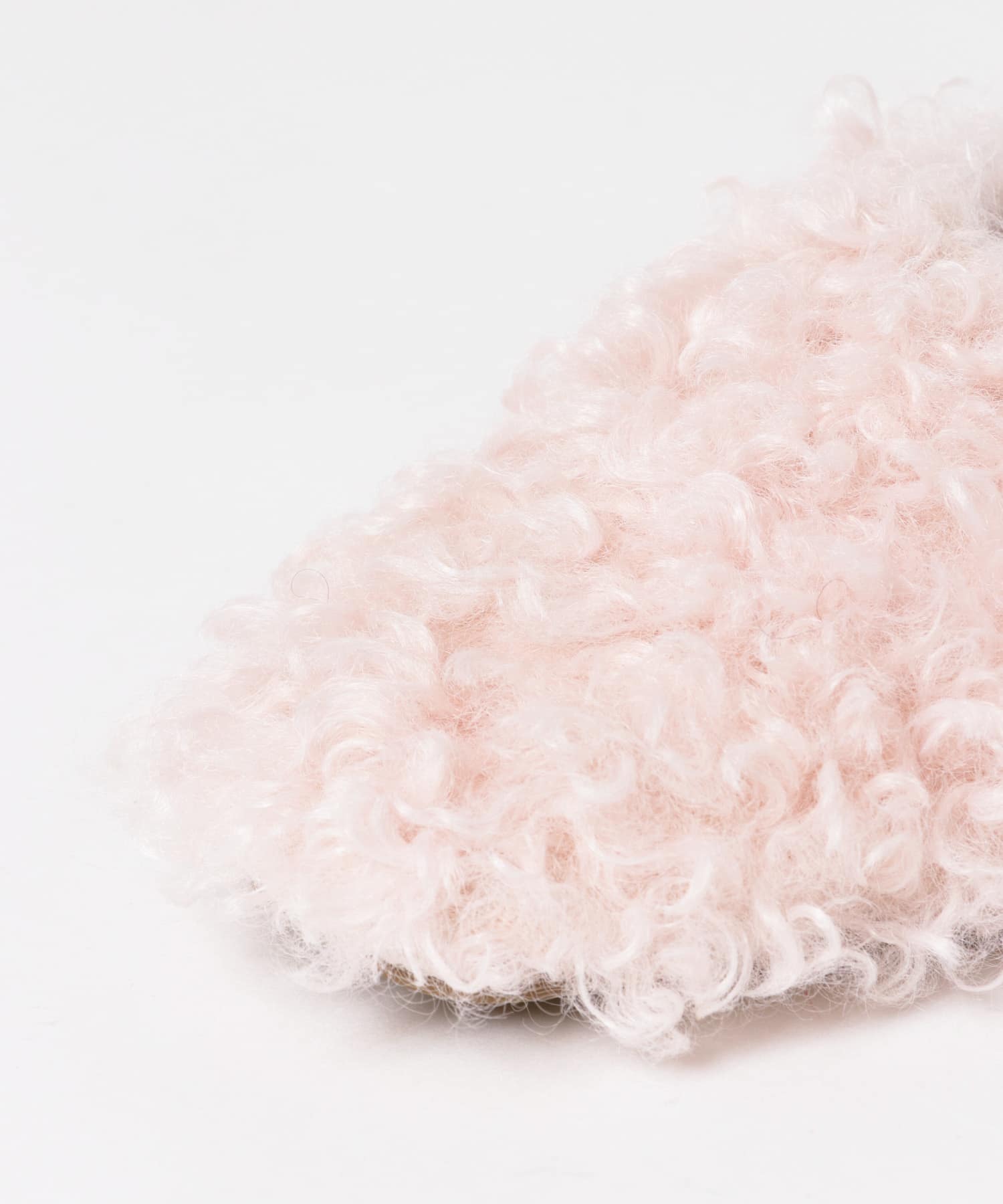 フェイクファーサンダル PINK 36