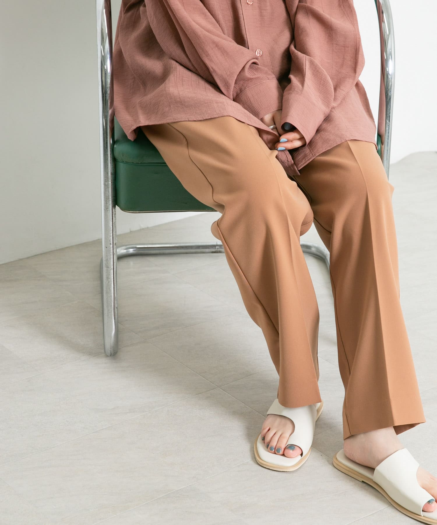 イージースラックス BROWN one