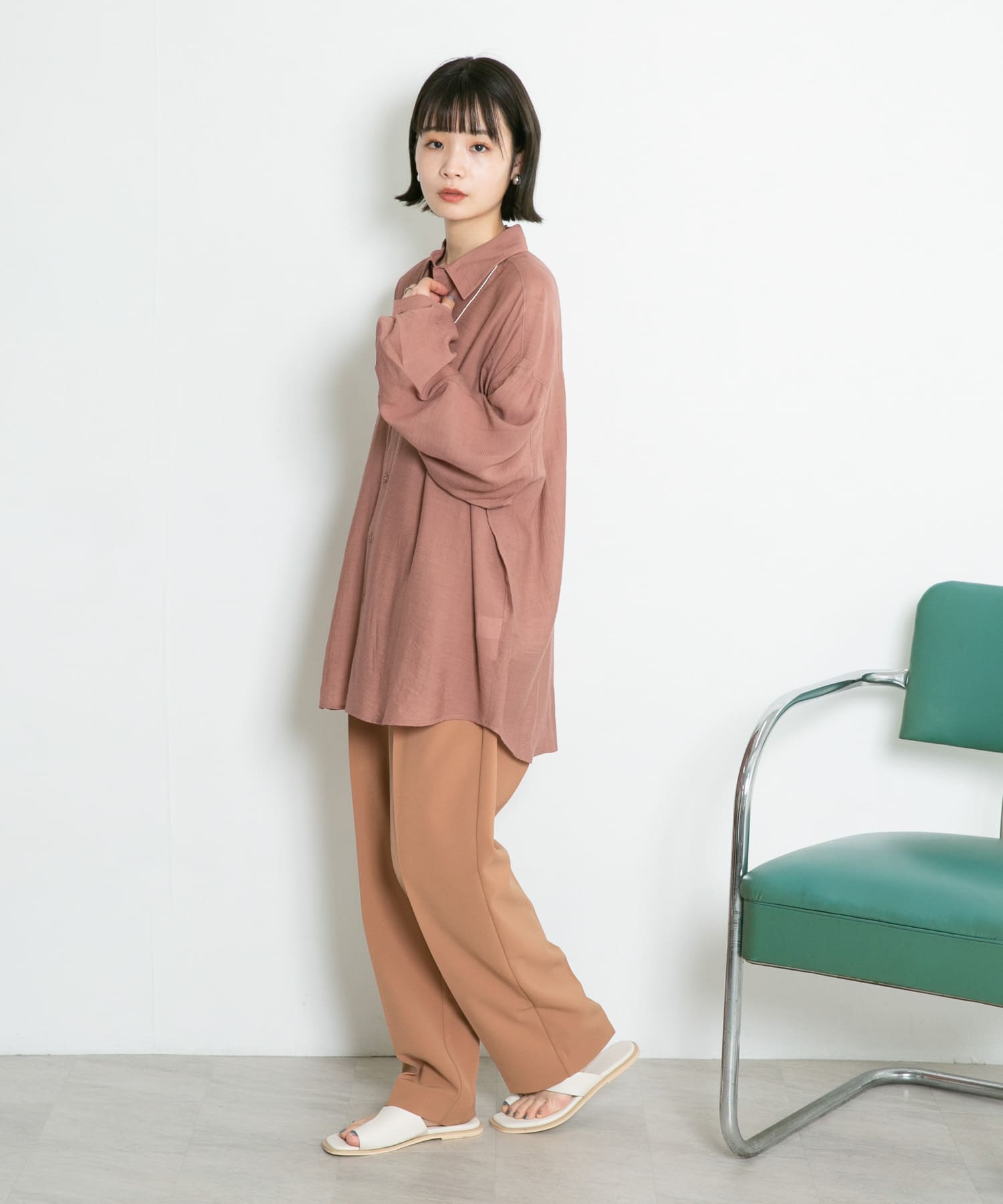 イージースラックス BROWN one