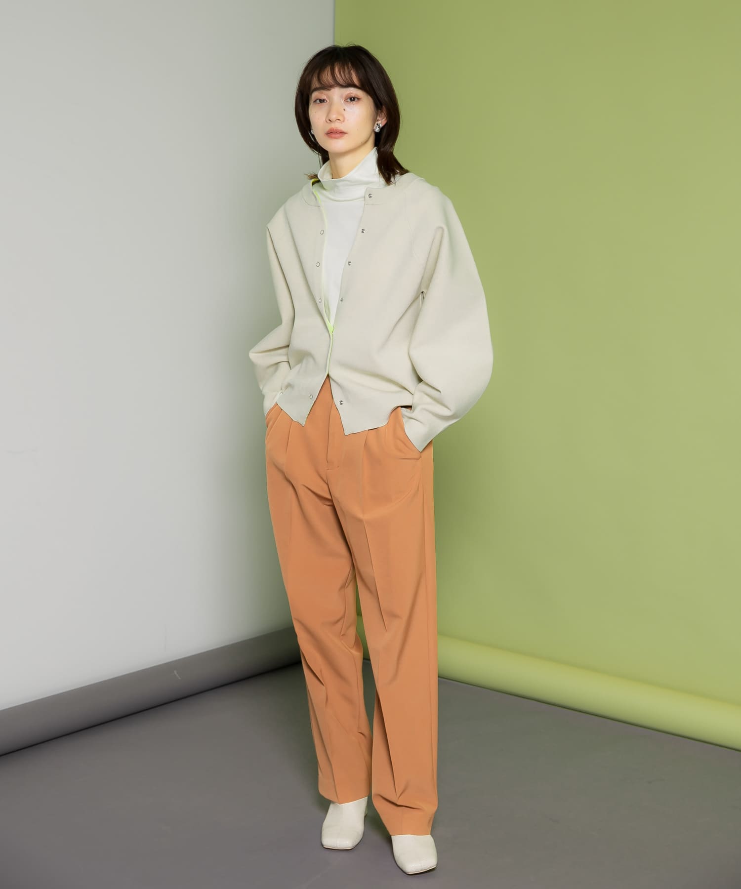イージースラックス BROWN one