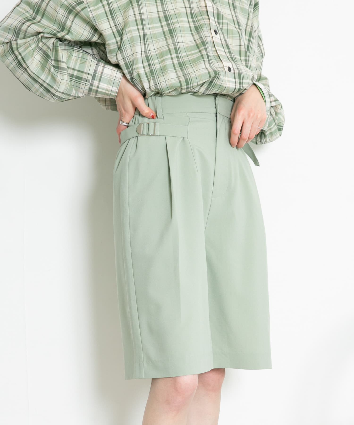 身長：159cm サイズ：one