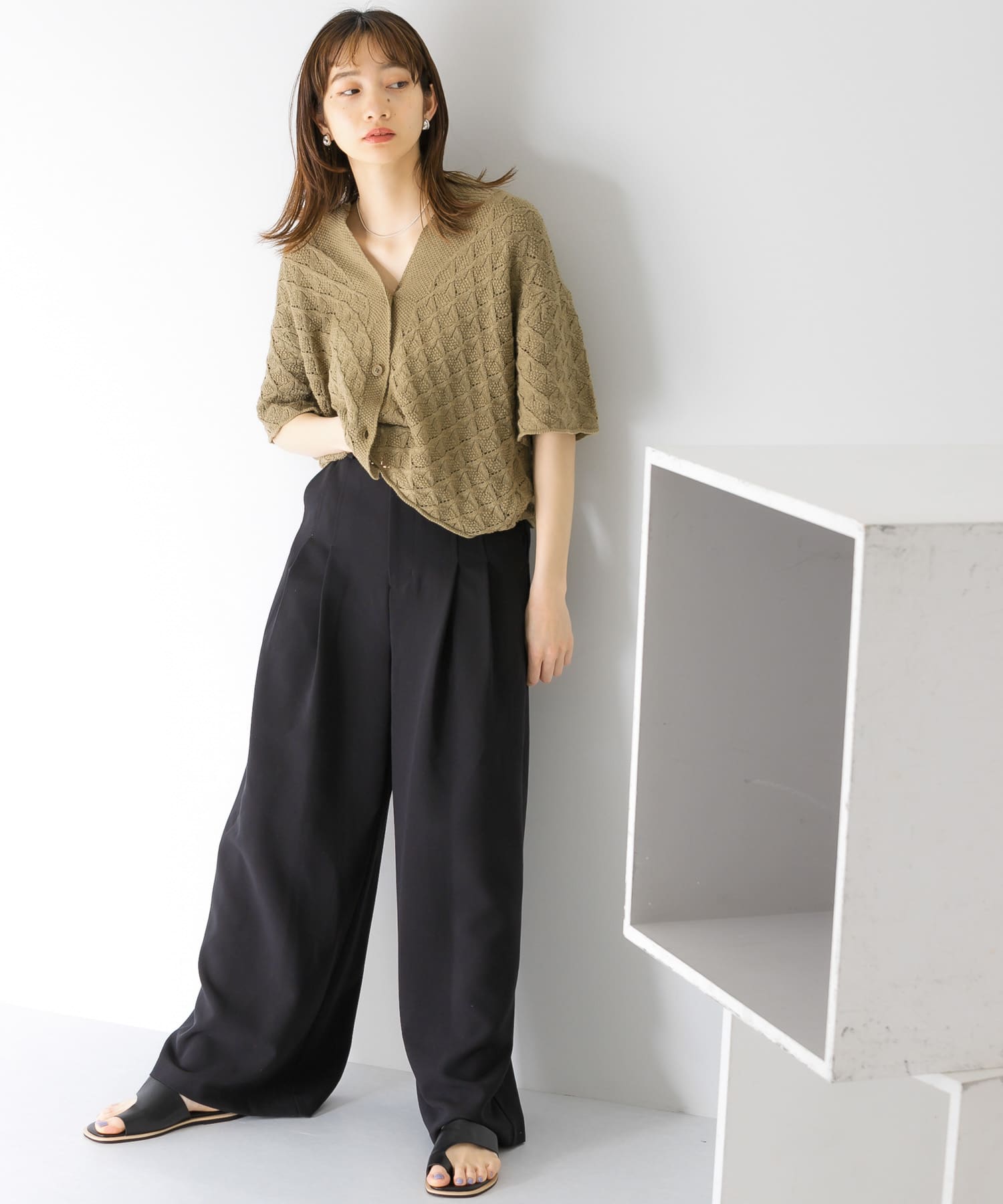 身長：159cm サイズ：36