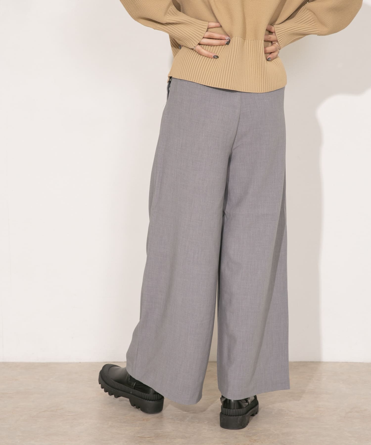 身長：165cm サイズ：one