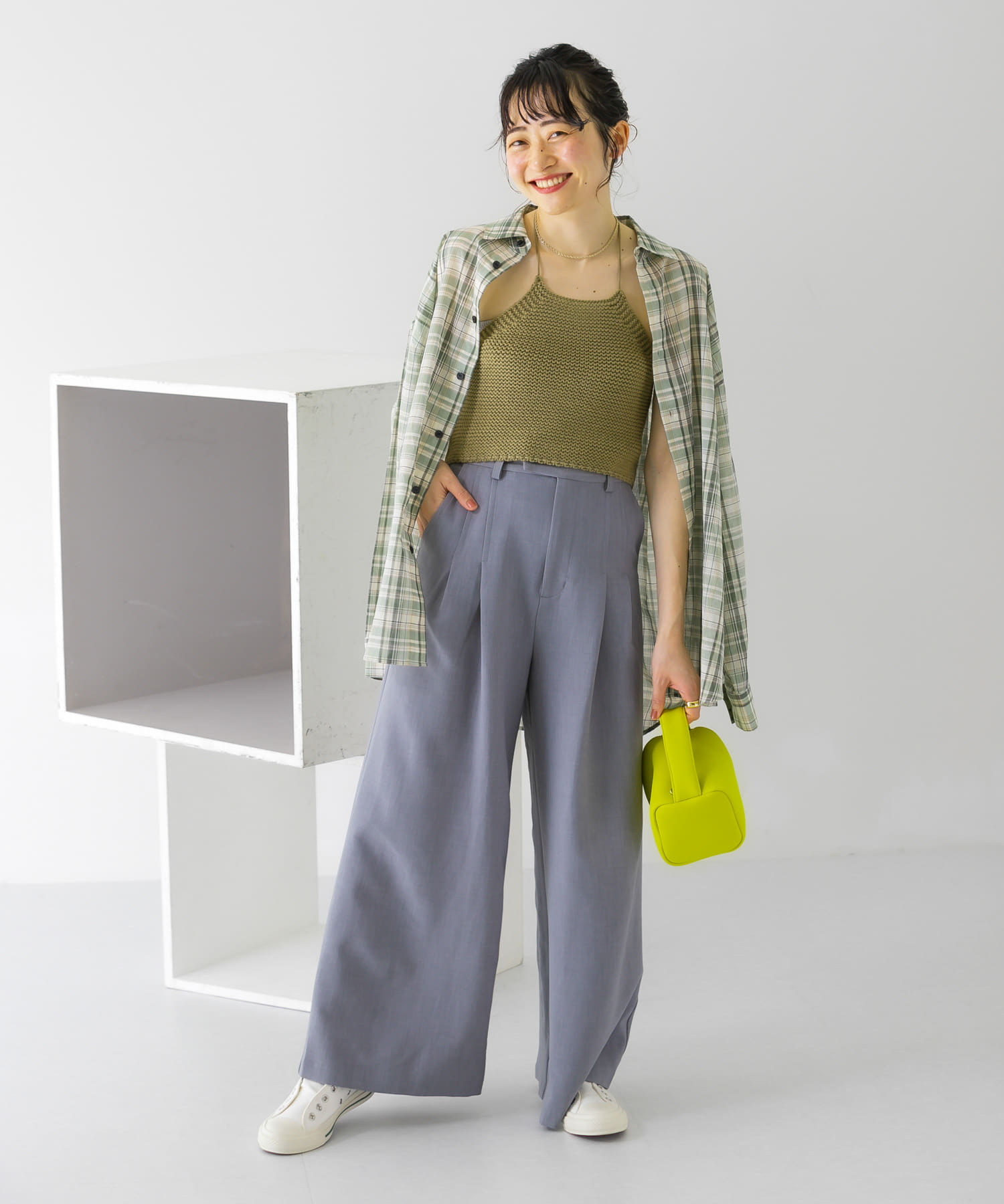 身長：155cm サイズ：36