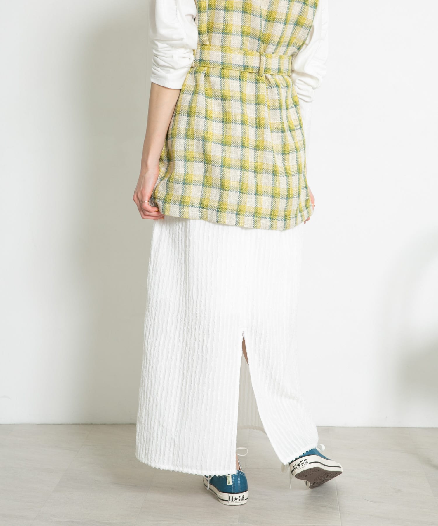 身長：159cm サイズ：one