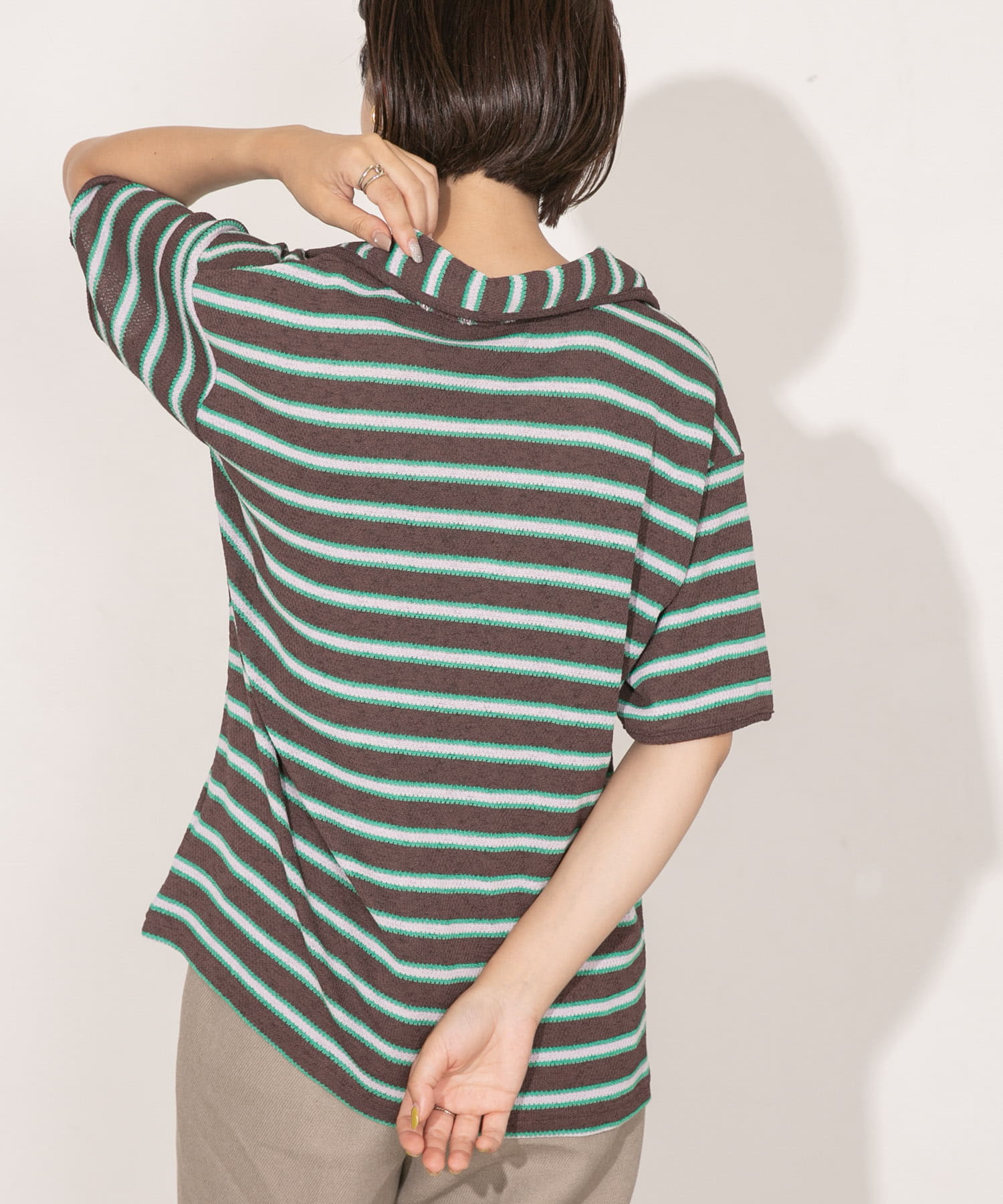 身長：160cm サイズ：one