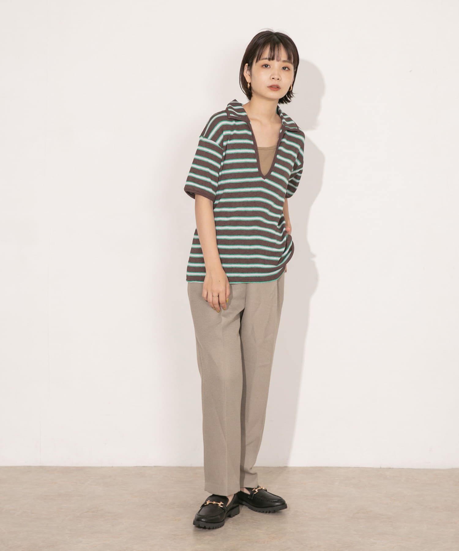 身長：160cm サイズ：one