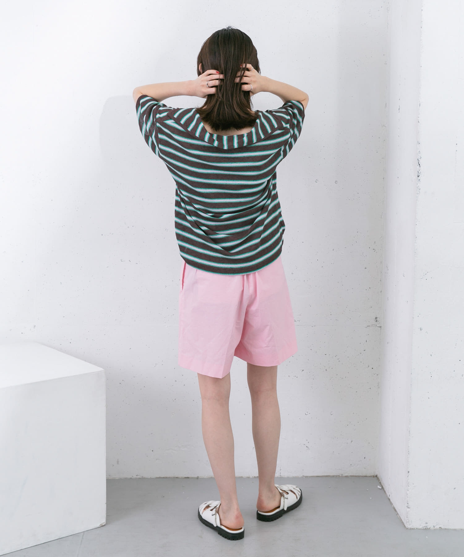 身長：159cm サイズ：one