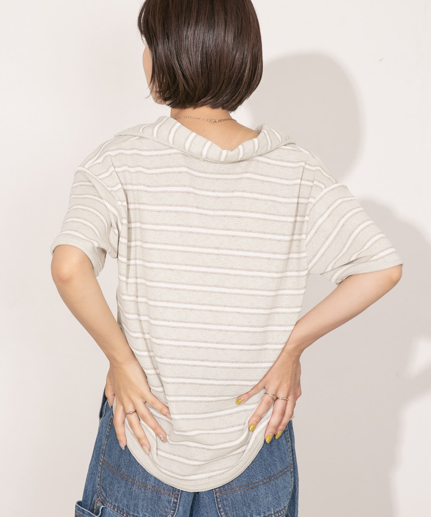 身長：160cm サイズ：one