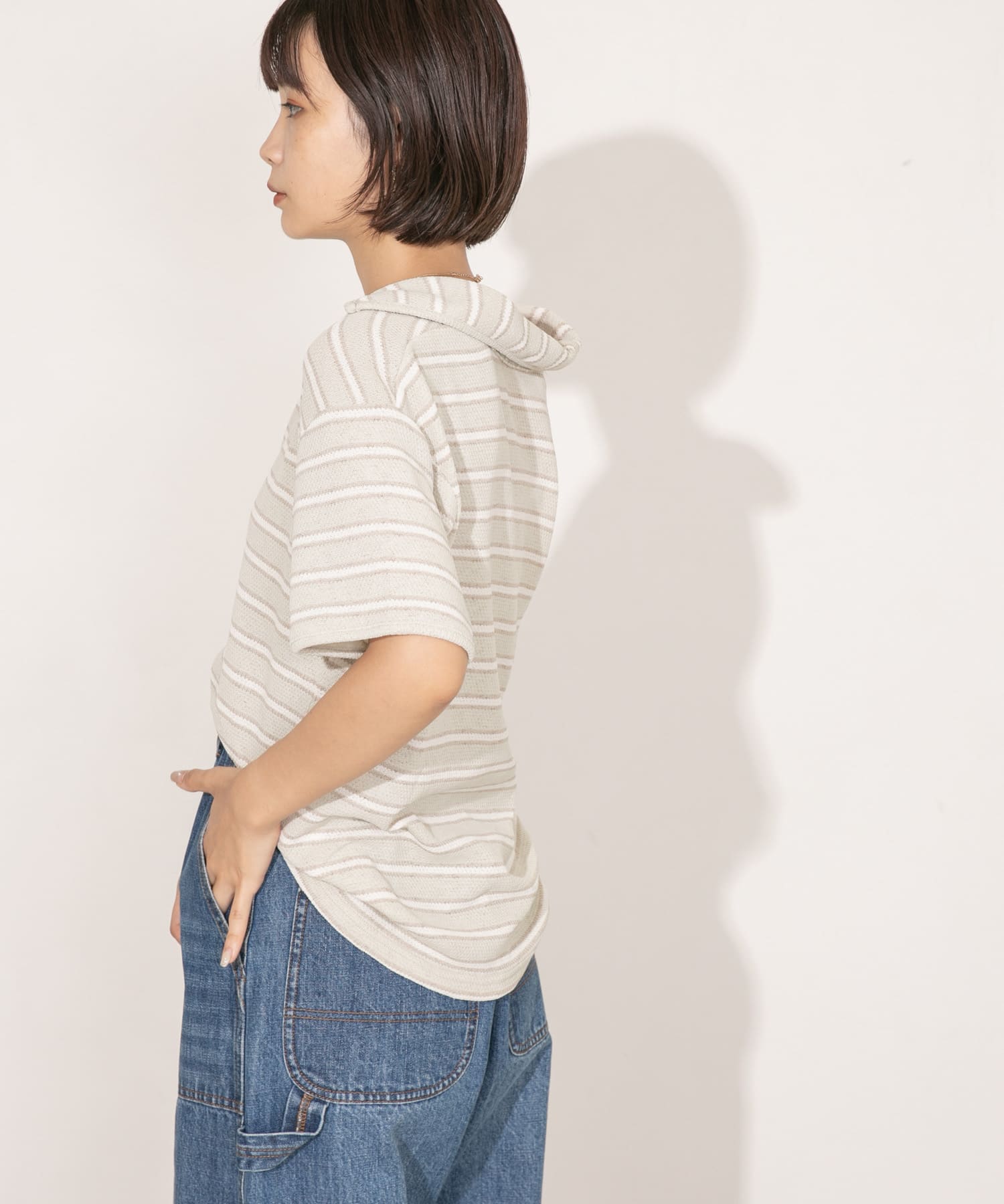 身長：160cm サイズ：one