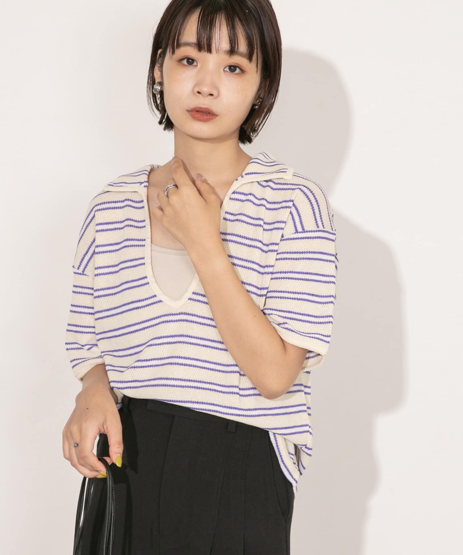 身長：160cm サイズ：one