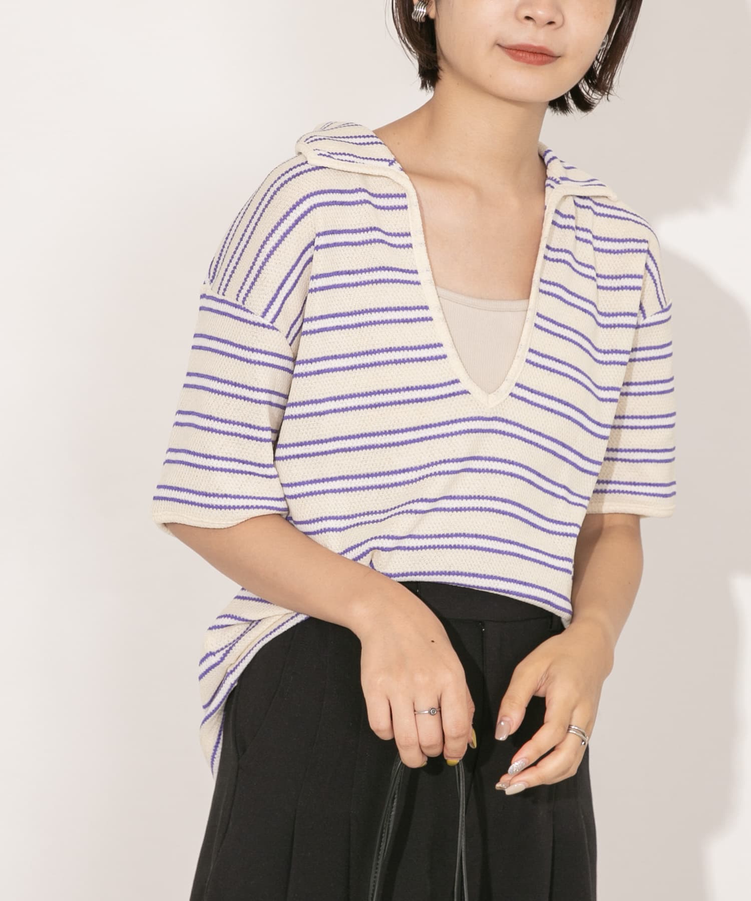 身長：160cm サイズ：one