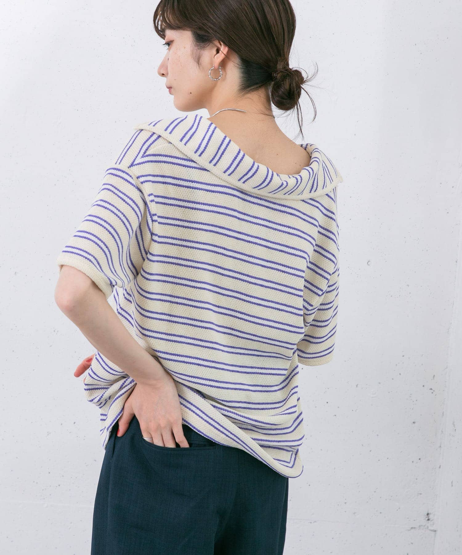 身長：159cm サイズ：one