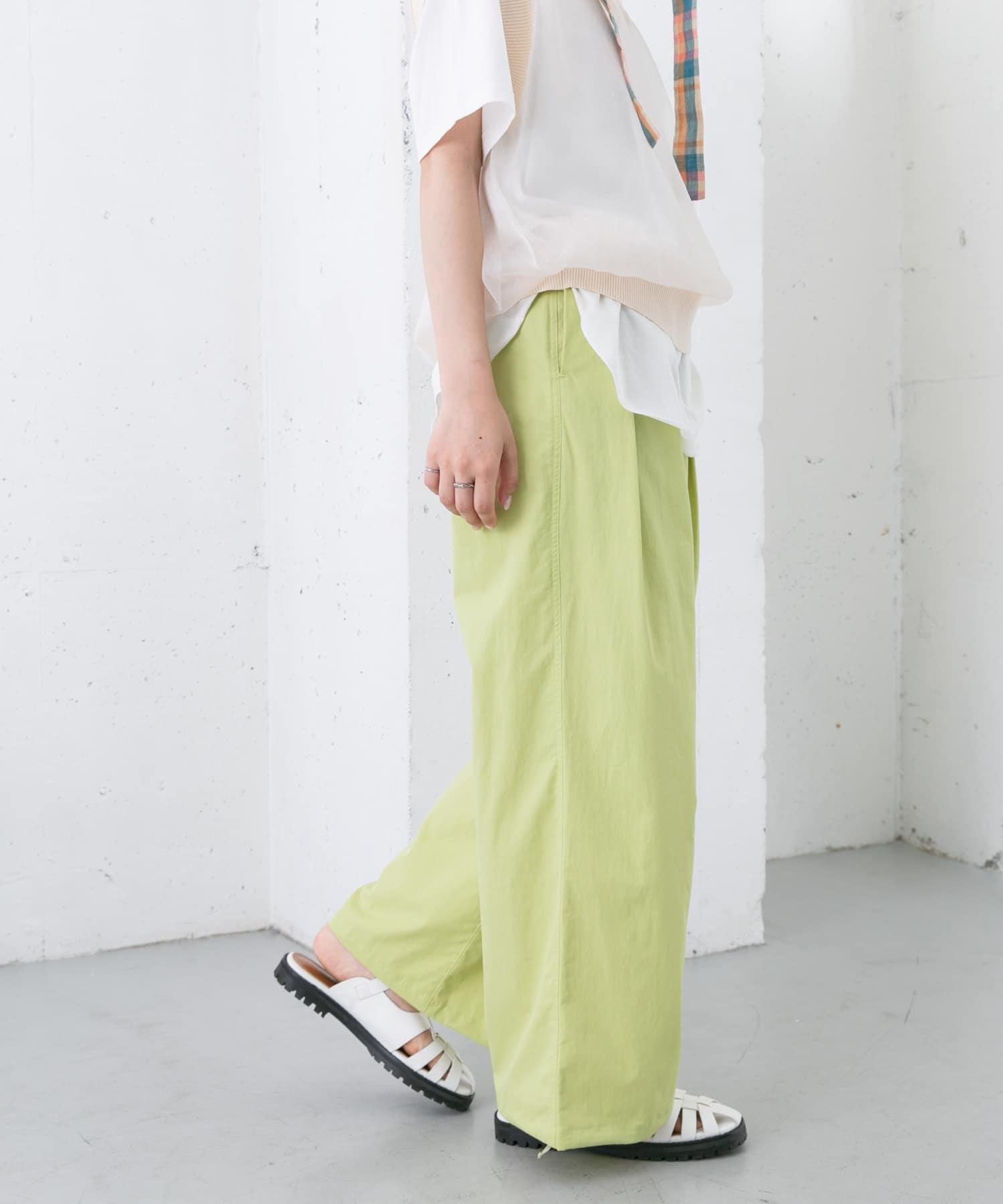 身長：160cm サイズ：one