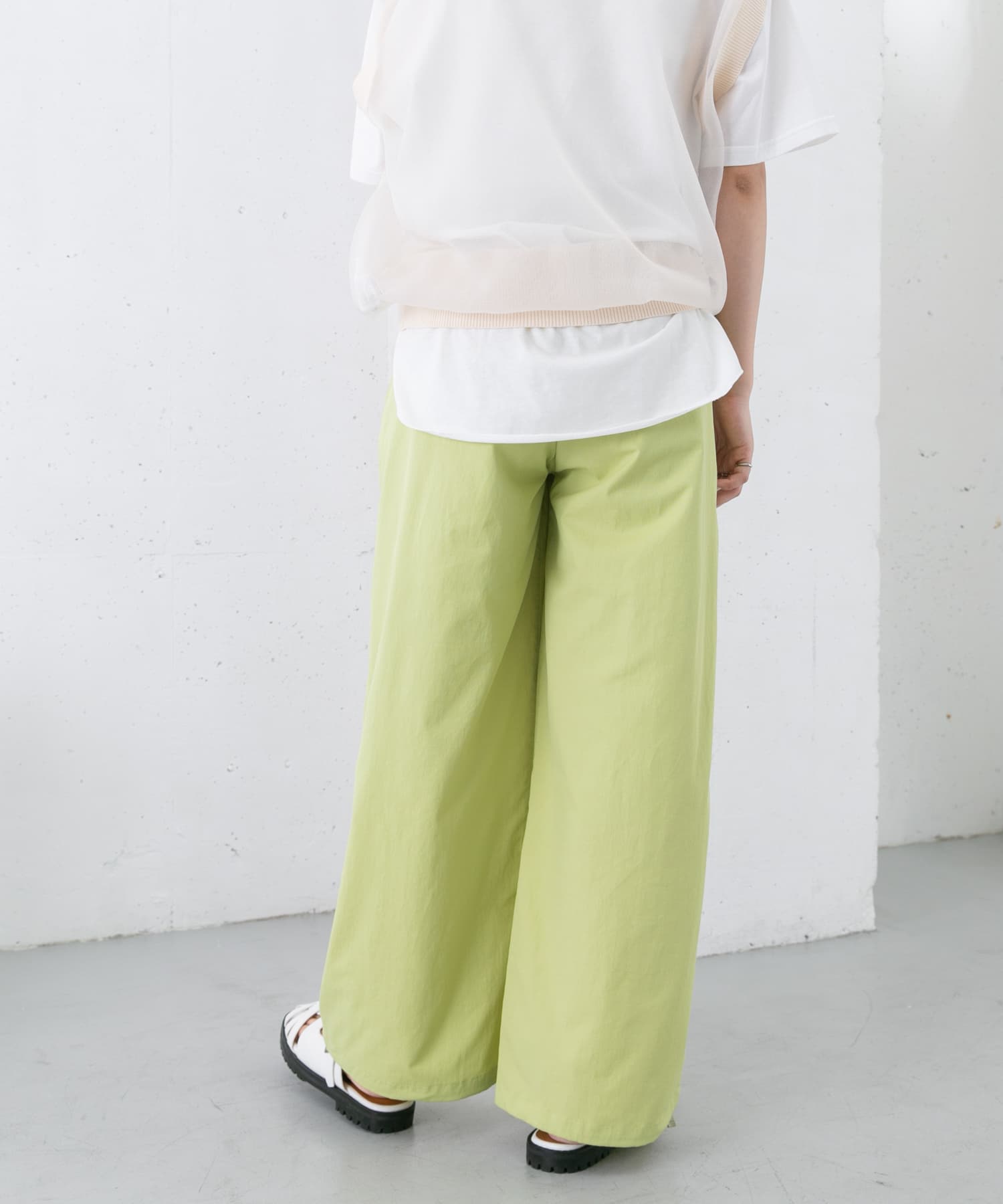 身長：160cm サイズ：one