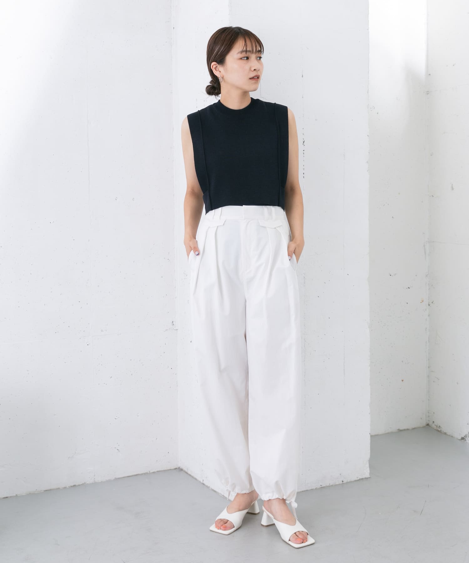 身長：165cm サイズ：one