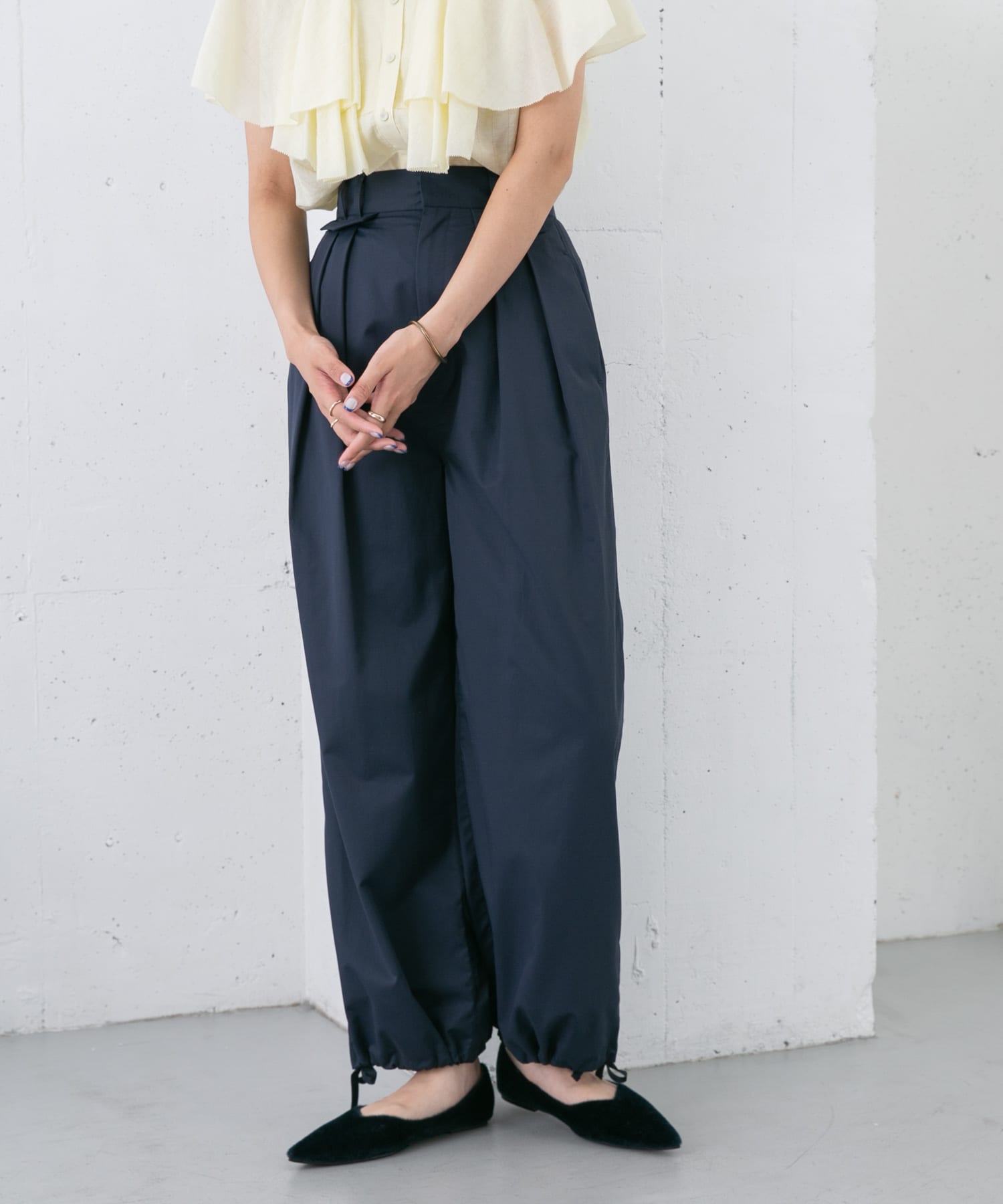 身長：165cm サイズ：one