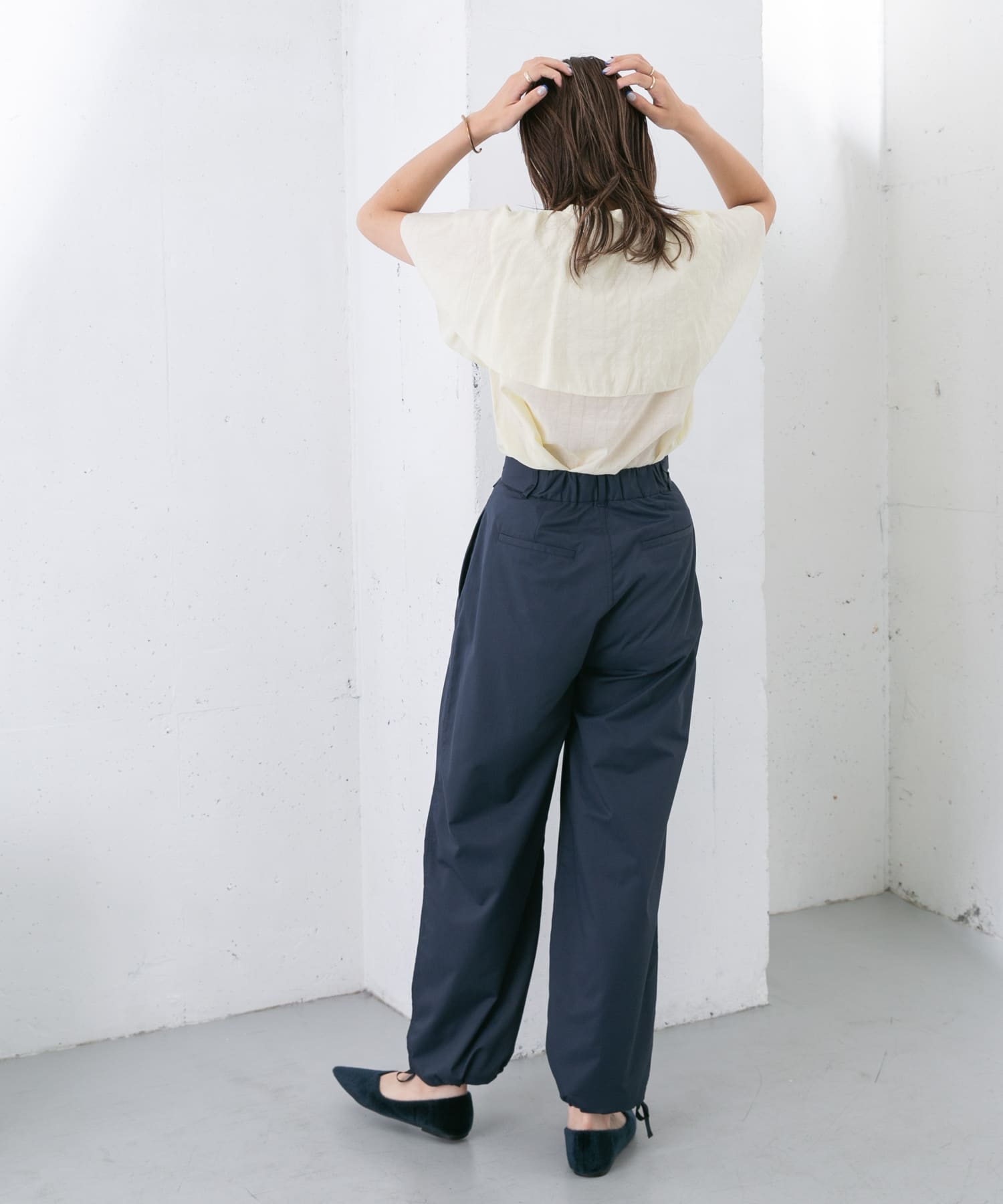 身長：165cm サイズ：one
