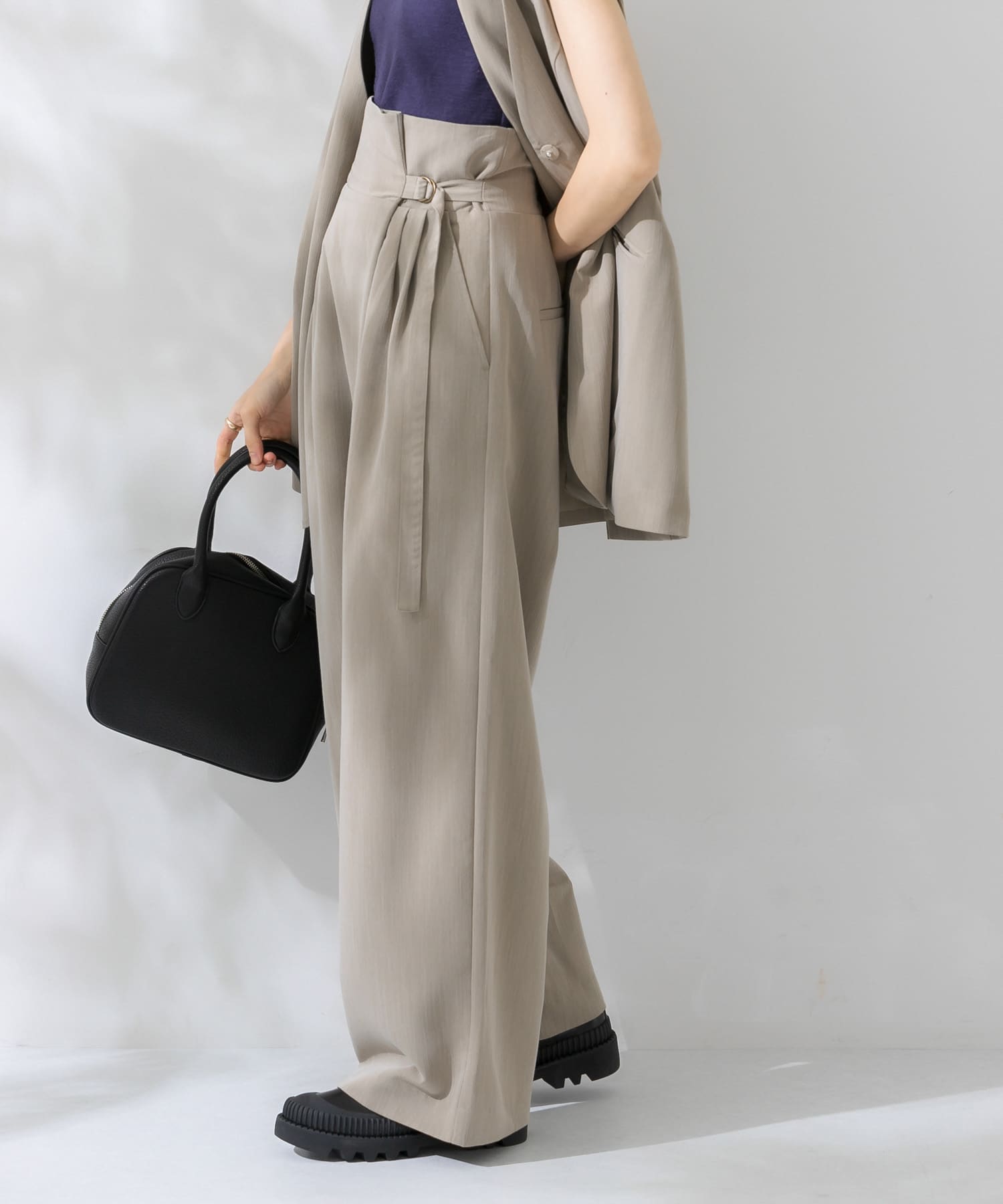 身長：159cm サイズ：one