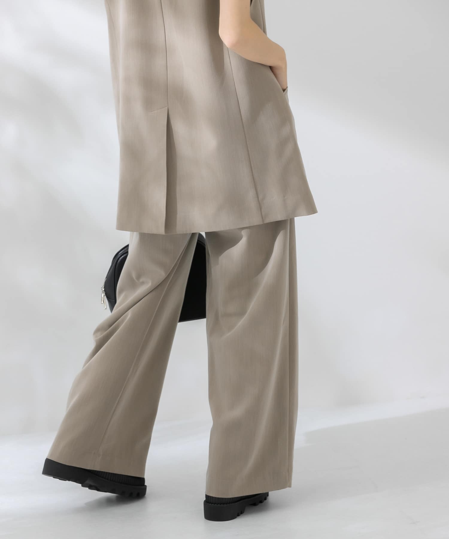 身長：159cm サイズ：one