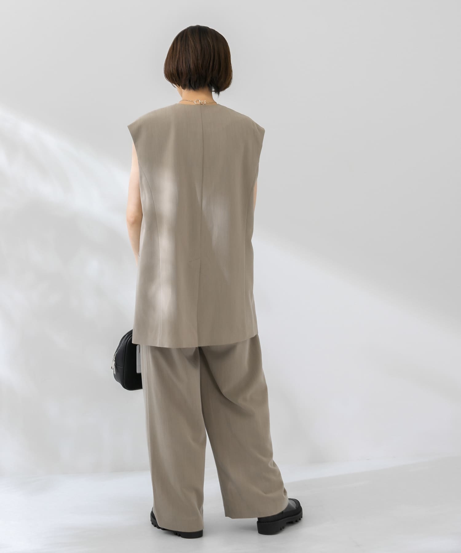 身長：159cm サイズ：one