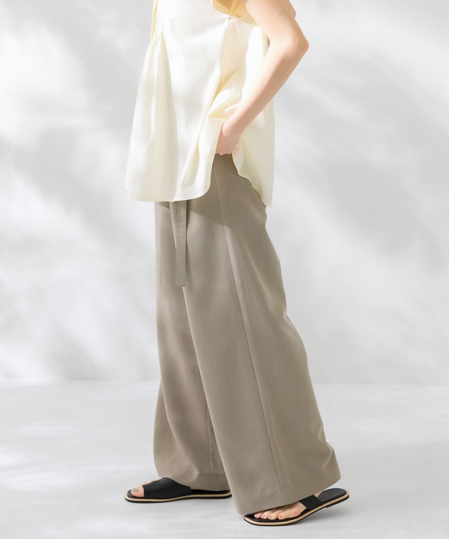 身長：159cm サイズ：one