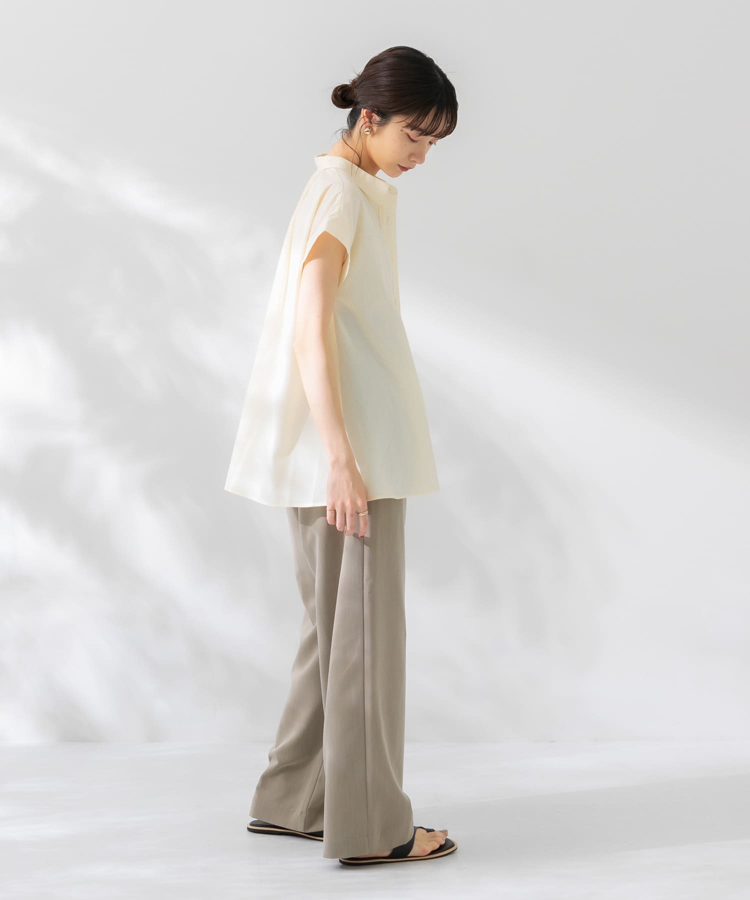身長：159cm サイズ：one