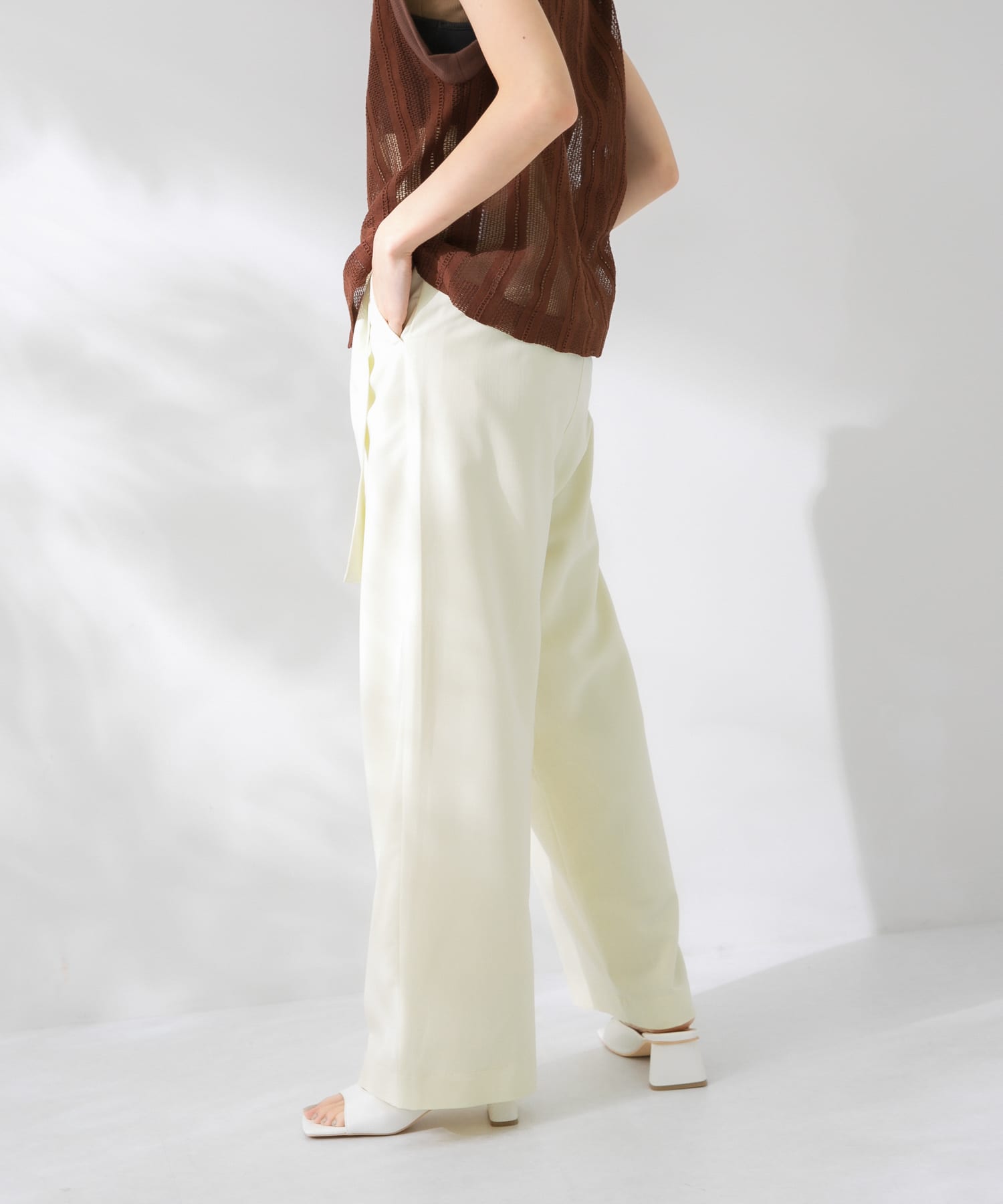 身長：159cm サイズ：one
