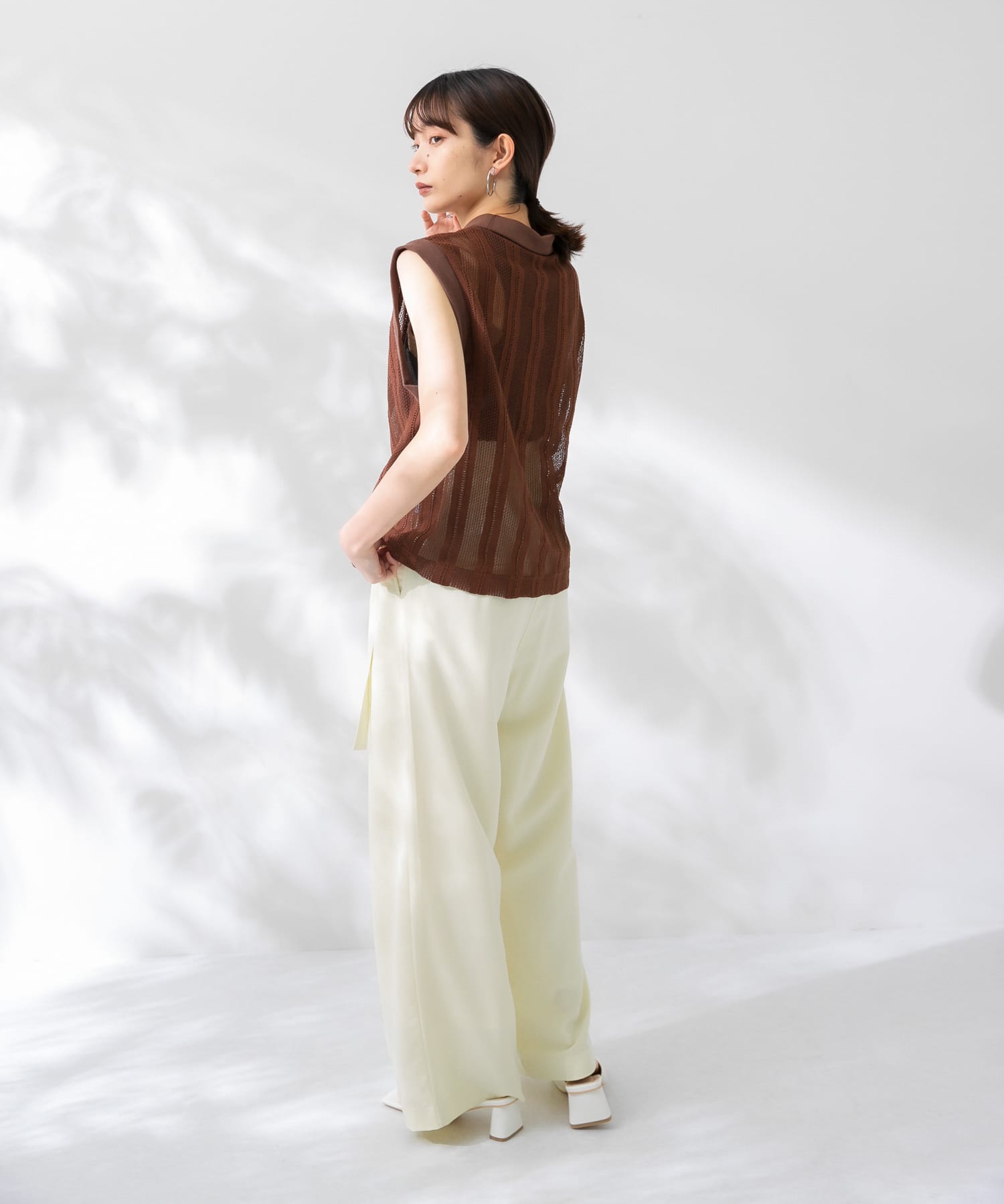 身長：159cm サイズ：one