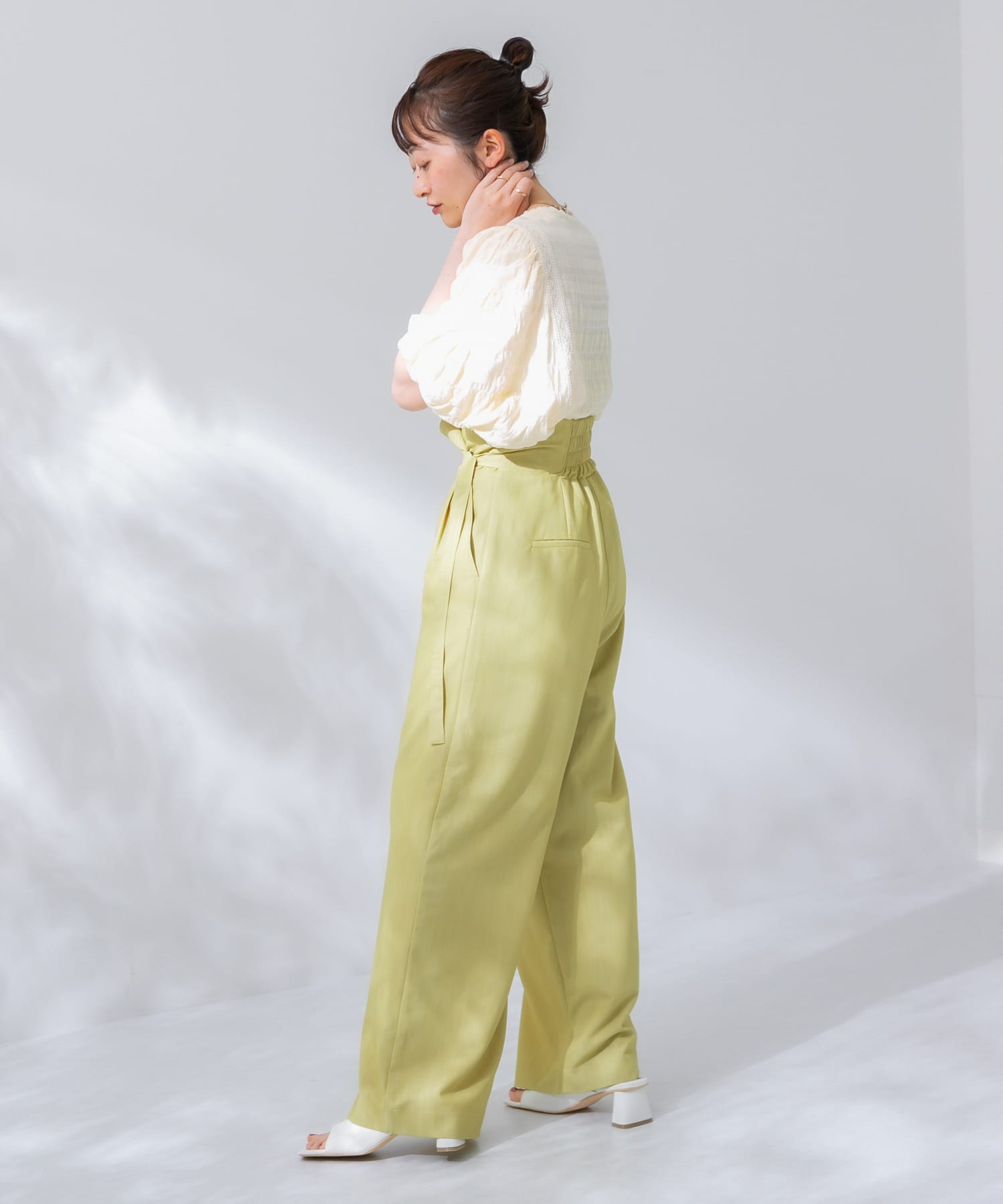 身長：155cm サイズ：one