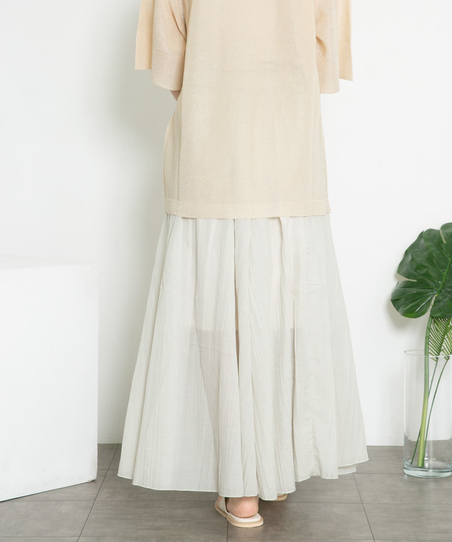 身長：160cm サイズ：one